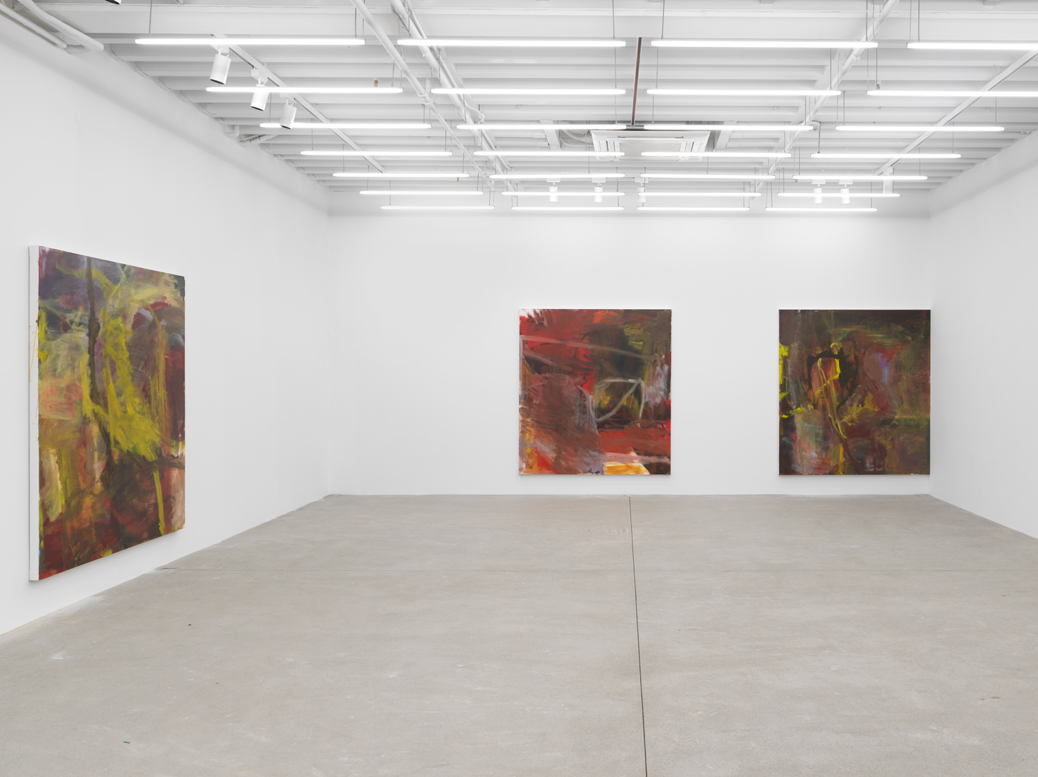 Installation view, Liza Lacroix: you whores in my heart, Magenta Plains, New York, NY 2022.