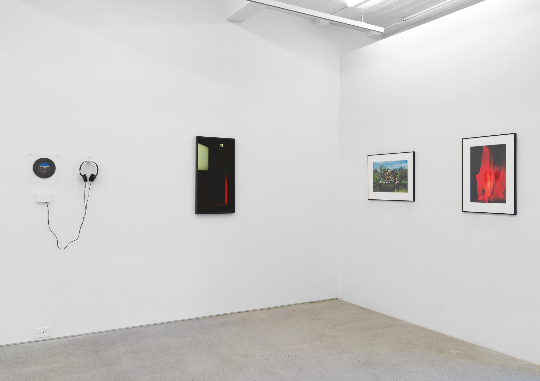 Installation view, MAKE BELIEVE, Curated by Bruce W. Ferguson, Magenta Plains, New York, NY, 2018