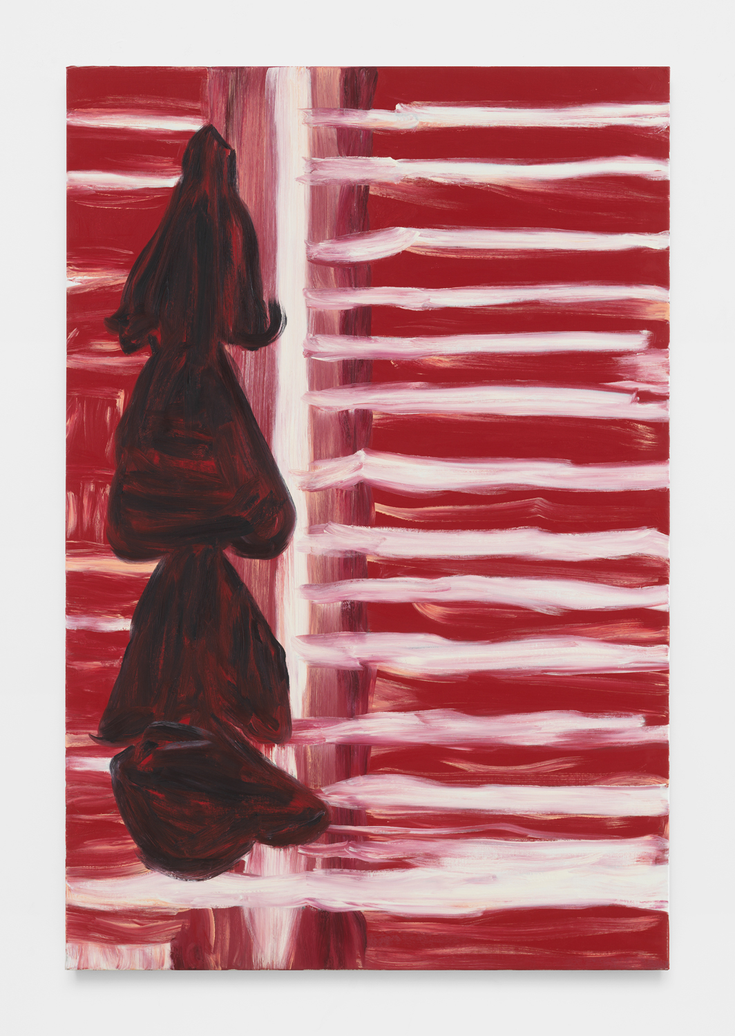 Martha Diamond, Token, 1989, Oil on linen, 72h x 48w in, Exhibited in Martha Diamond: 1980–1989, Magenta Plains, New York, NY, January 13–February 27, 2021.