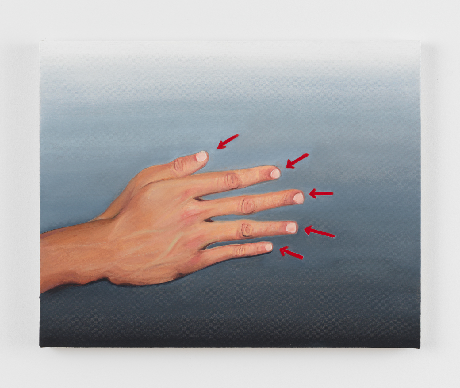 Matt Keegan, The Power of Now, 2024, Oil on canvas, 16 x 20 in.