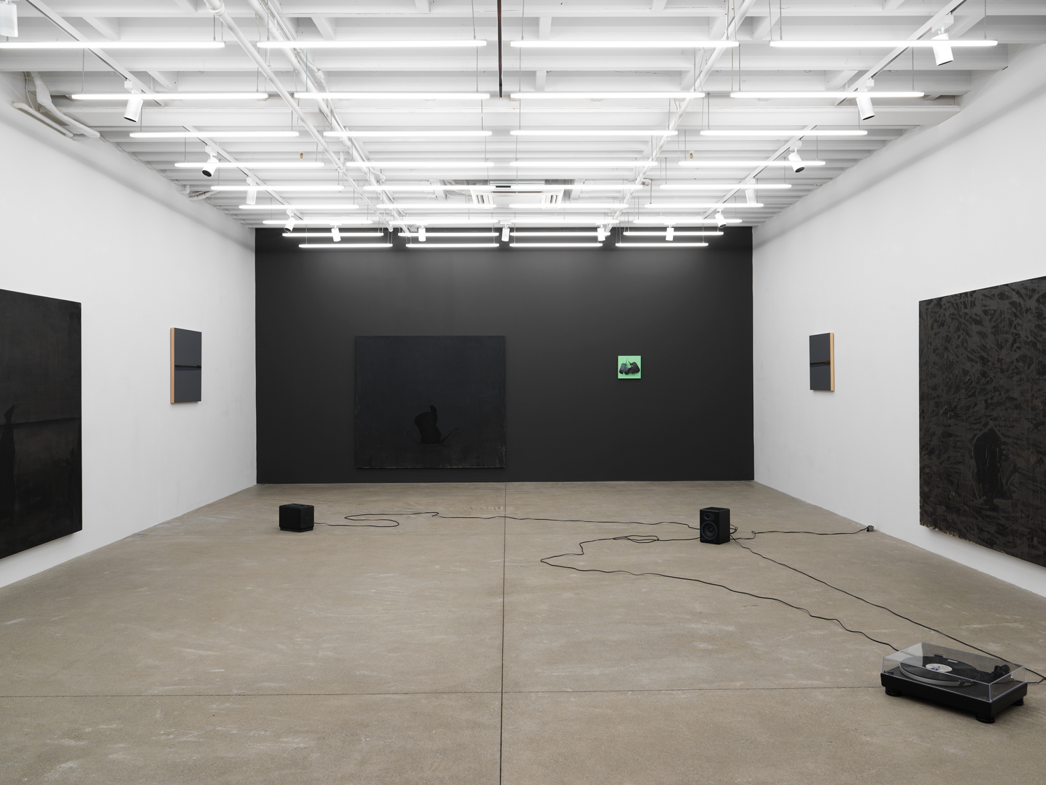 Installation view, Matthew Metzger: Coda, Magenta Plains, New York, NY 2023.