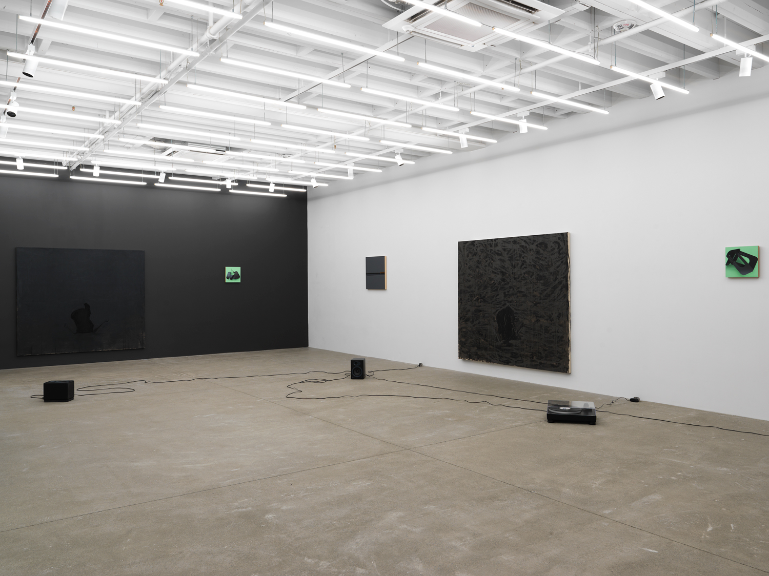 Installation view, Matthew Metzger: Coda, Magenta Plains, New York, NY 2023.