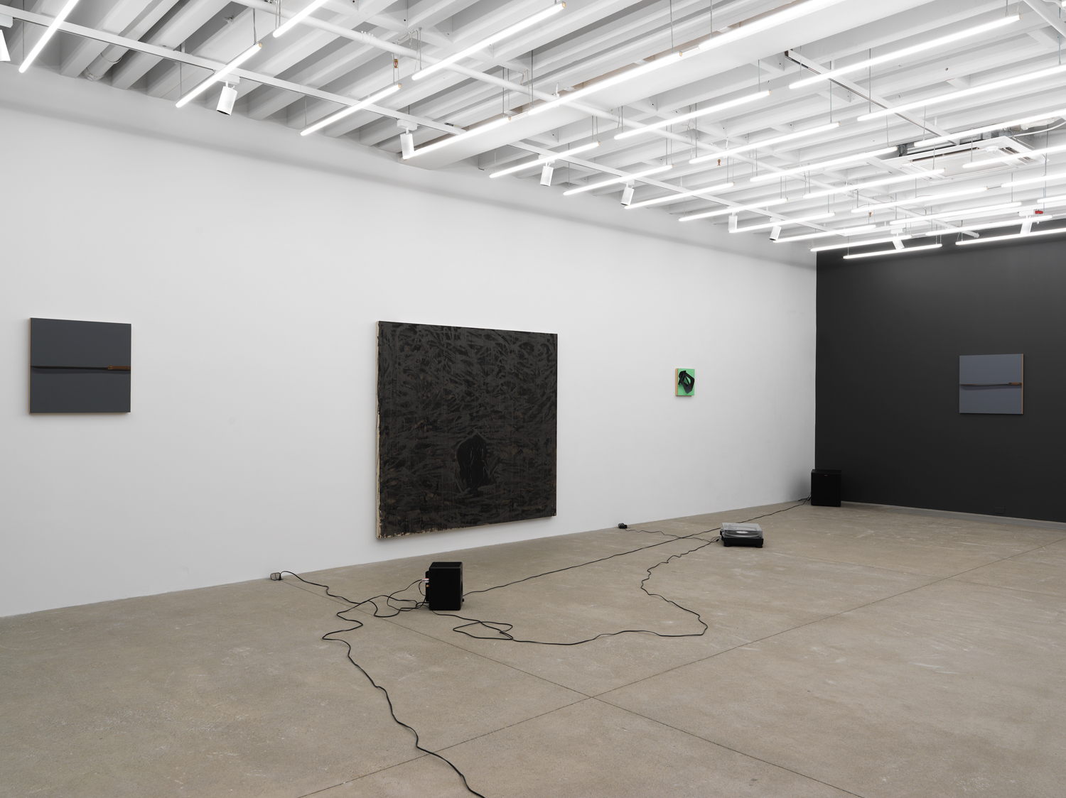 Installation view, Matthew Metzger: Coda, Magenta Plains, New York, NY 2023.