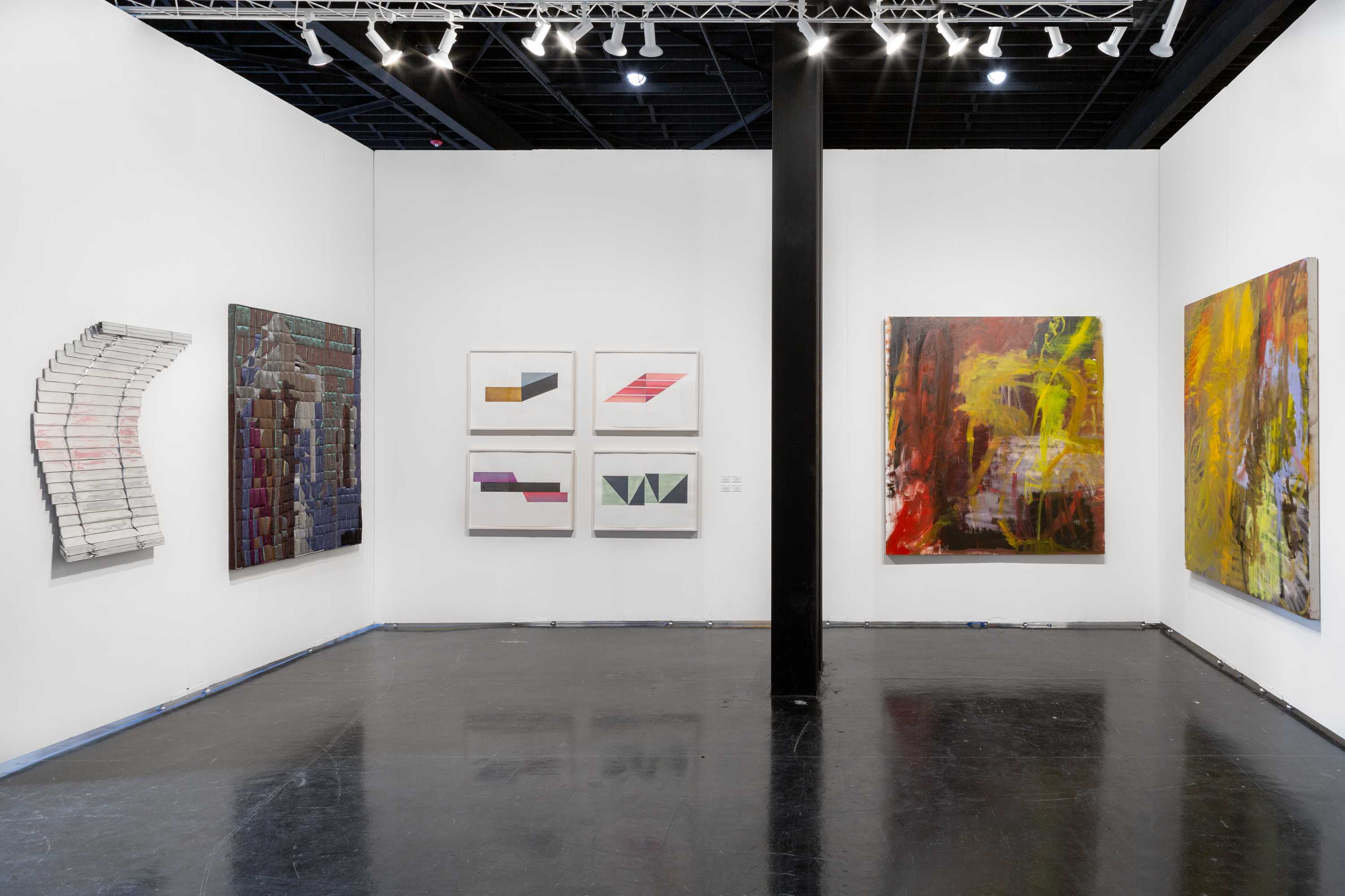 Installation view, NADA Miami, Magenta Plains, New York, NY, 2021. Photography by Daniel Terna.