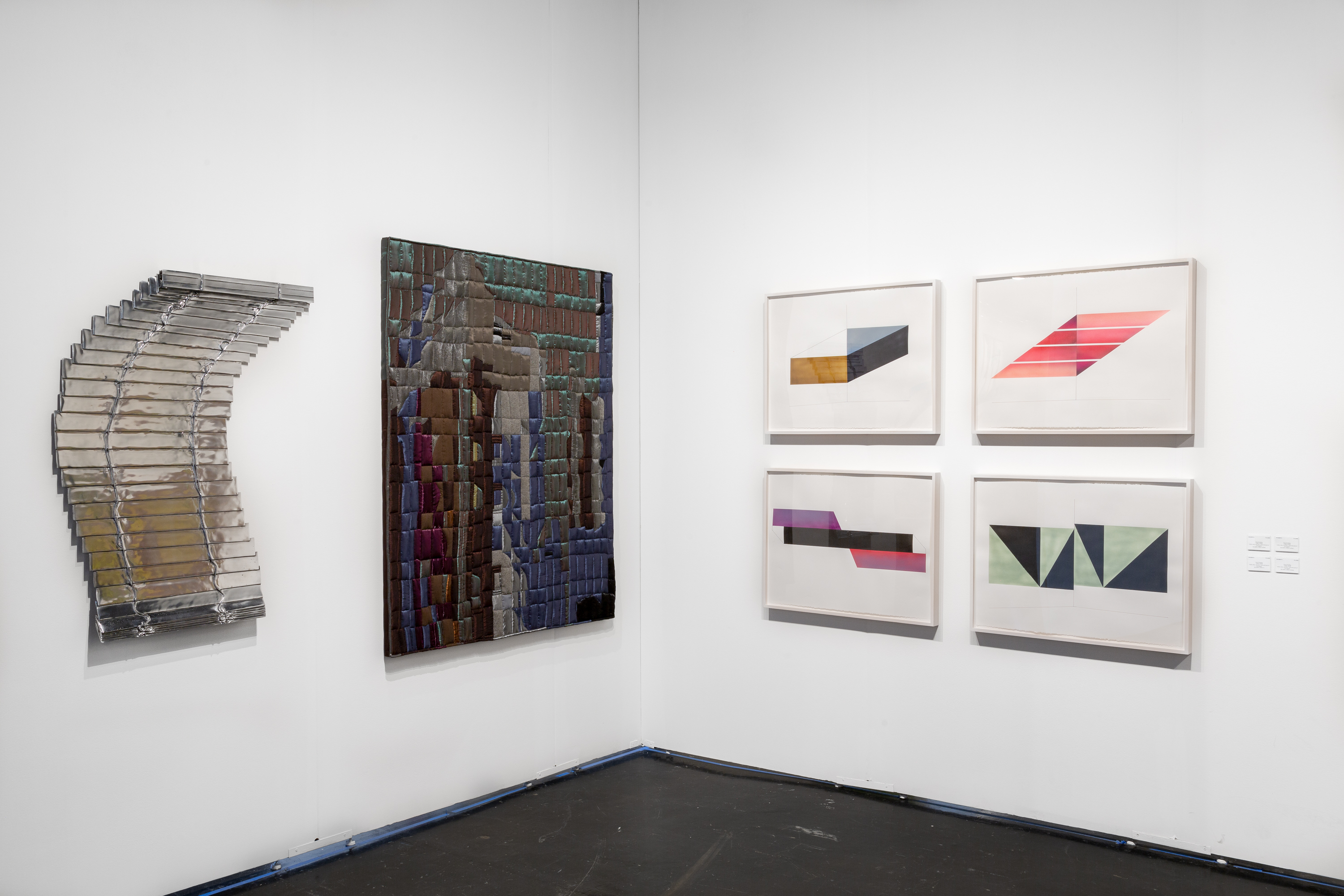 Installation view, NADA Miami, Magenta Plains, New York, NY, 2021. Photography by Daniel Terna.