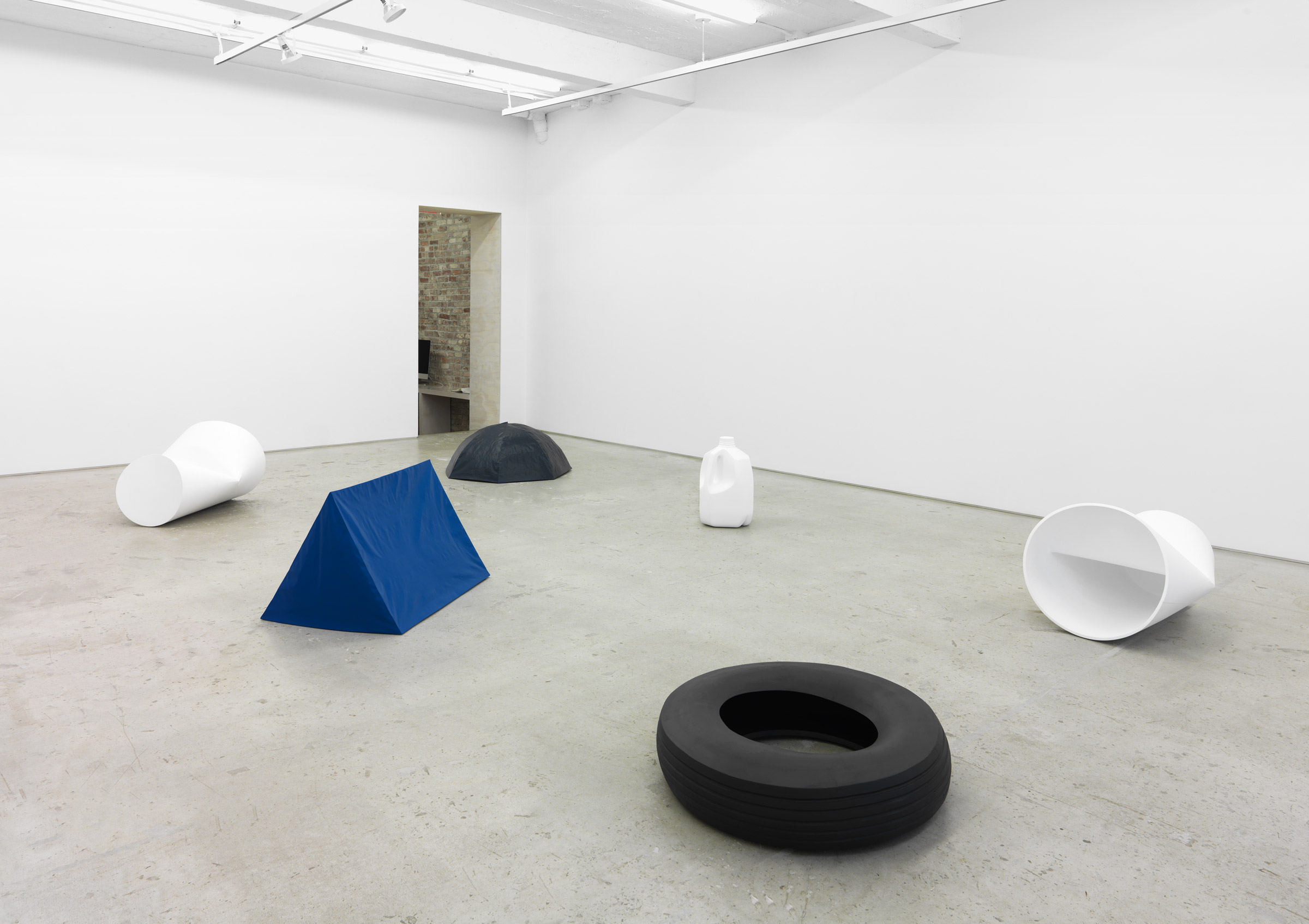 Installation view, Nathaniel Robinson: No One's Things, Magenta Plains, New York, NY, 2018