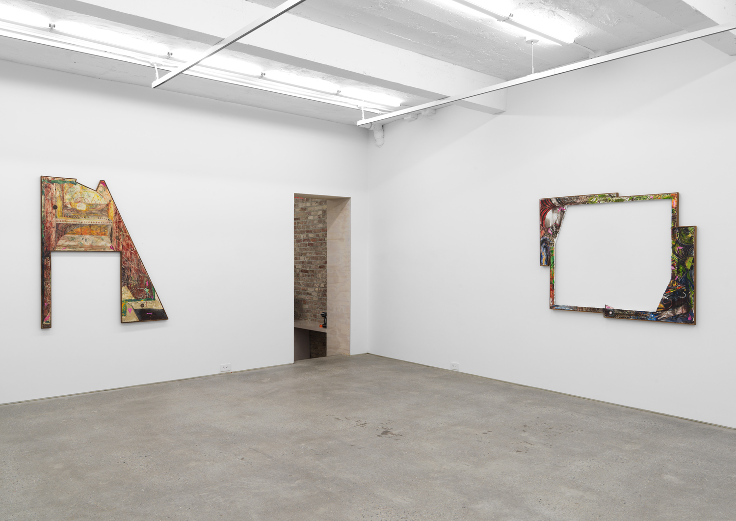 Installation view, Nikholis Planck: Tempo House, Magenta Plains, New York, NY, 2018