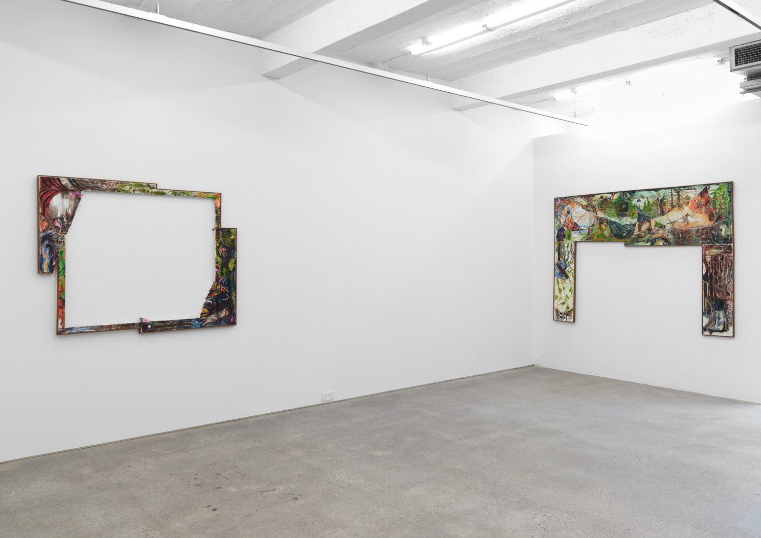 Installation view, Nikholis Planck: Tempo House, Magenta Plains, New York, NY, 2018