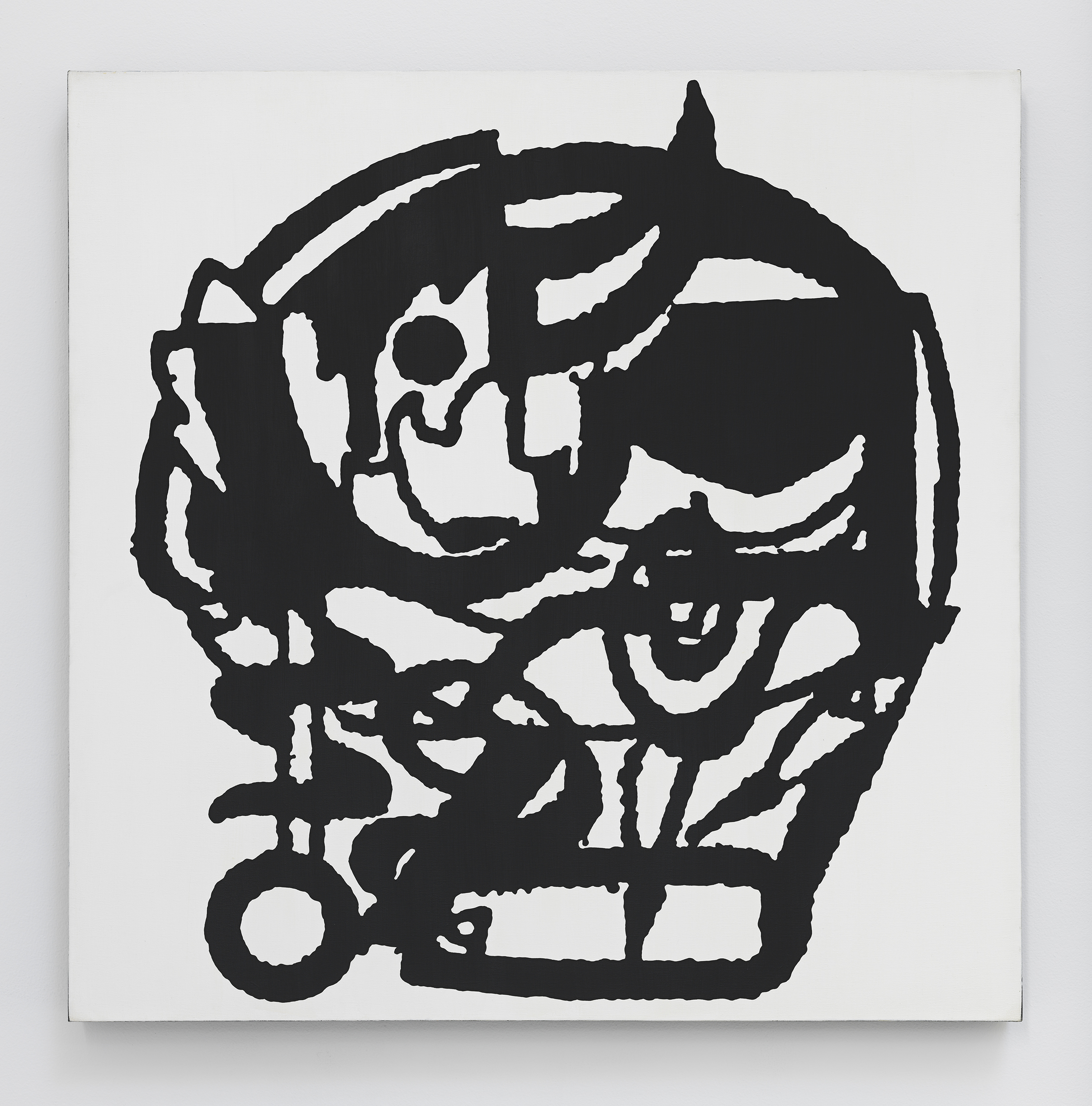 Peter Nagy, Léger, 1985, Acrylic on Canvas, 48h x 48w x 3d in.