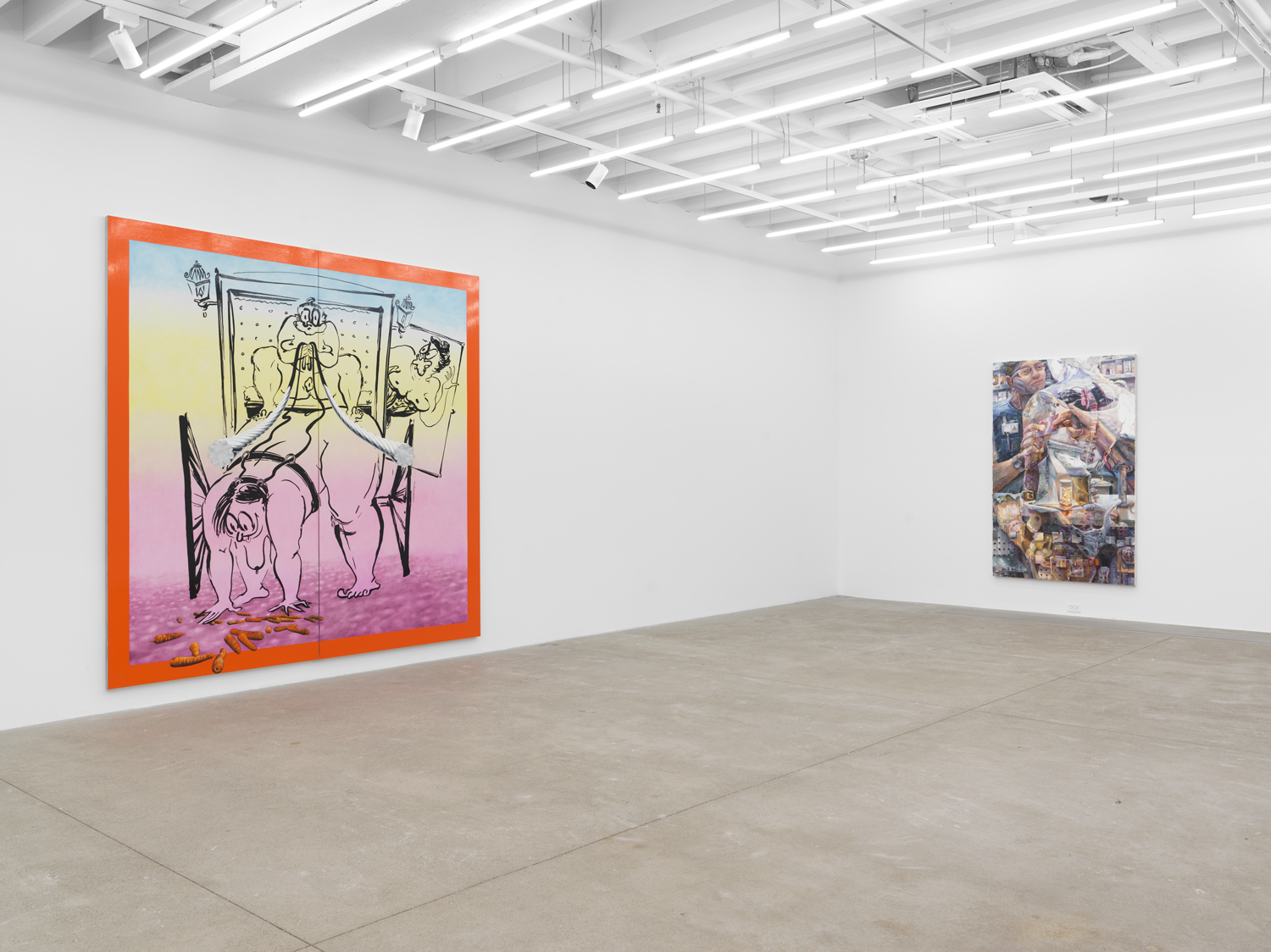 Installation view, Resistance & Reimagination, Magenta Plains, New York, NY, 2025