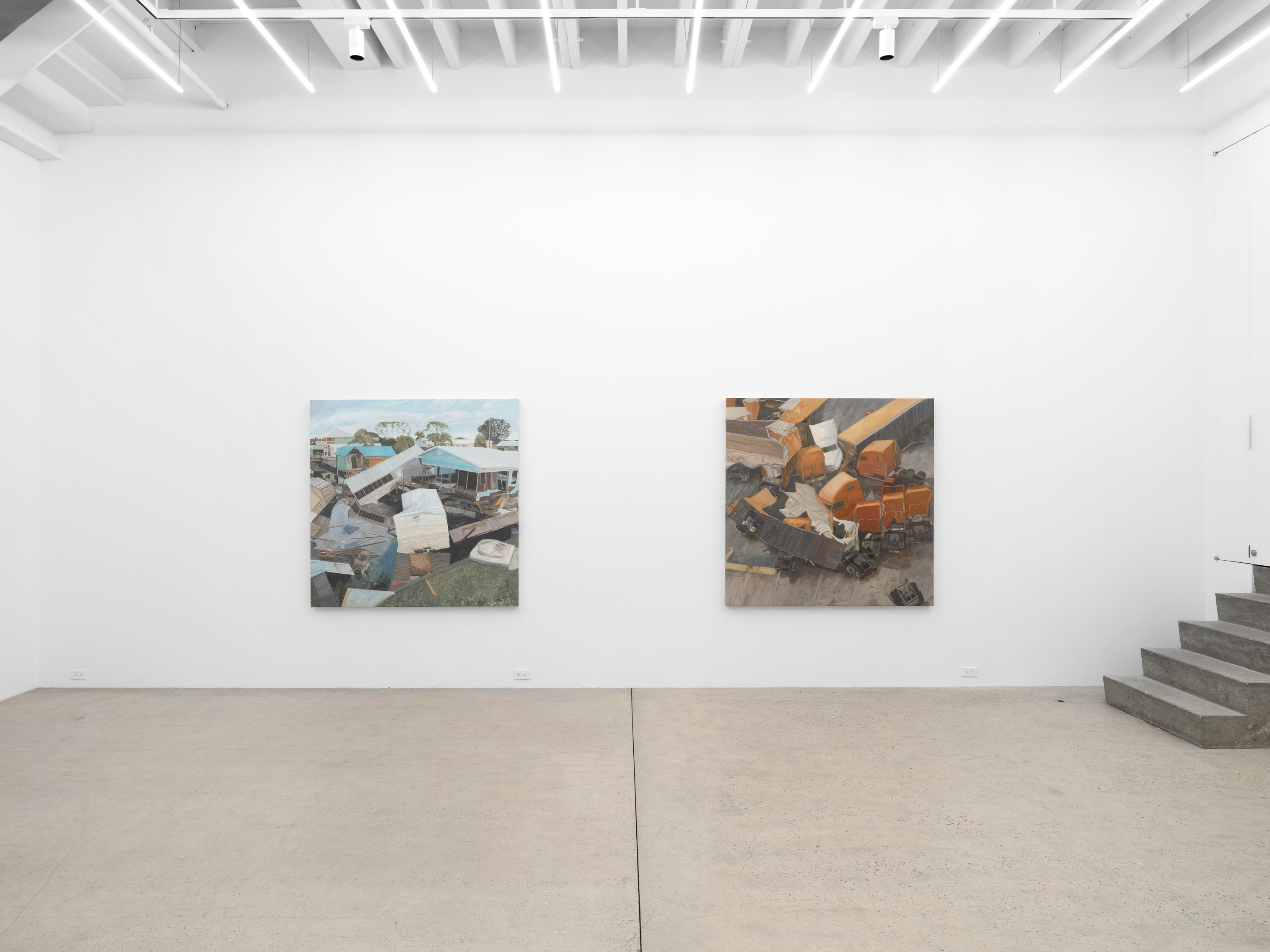 Installation view, Rexy Tseng, Mouthful of Dirty Copper, Magenta Plains, New York, NY, 2024