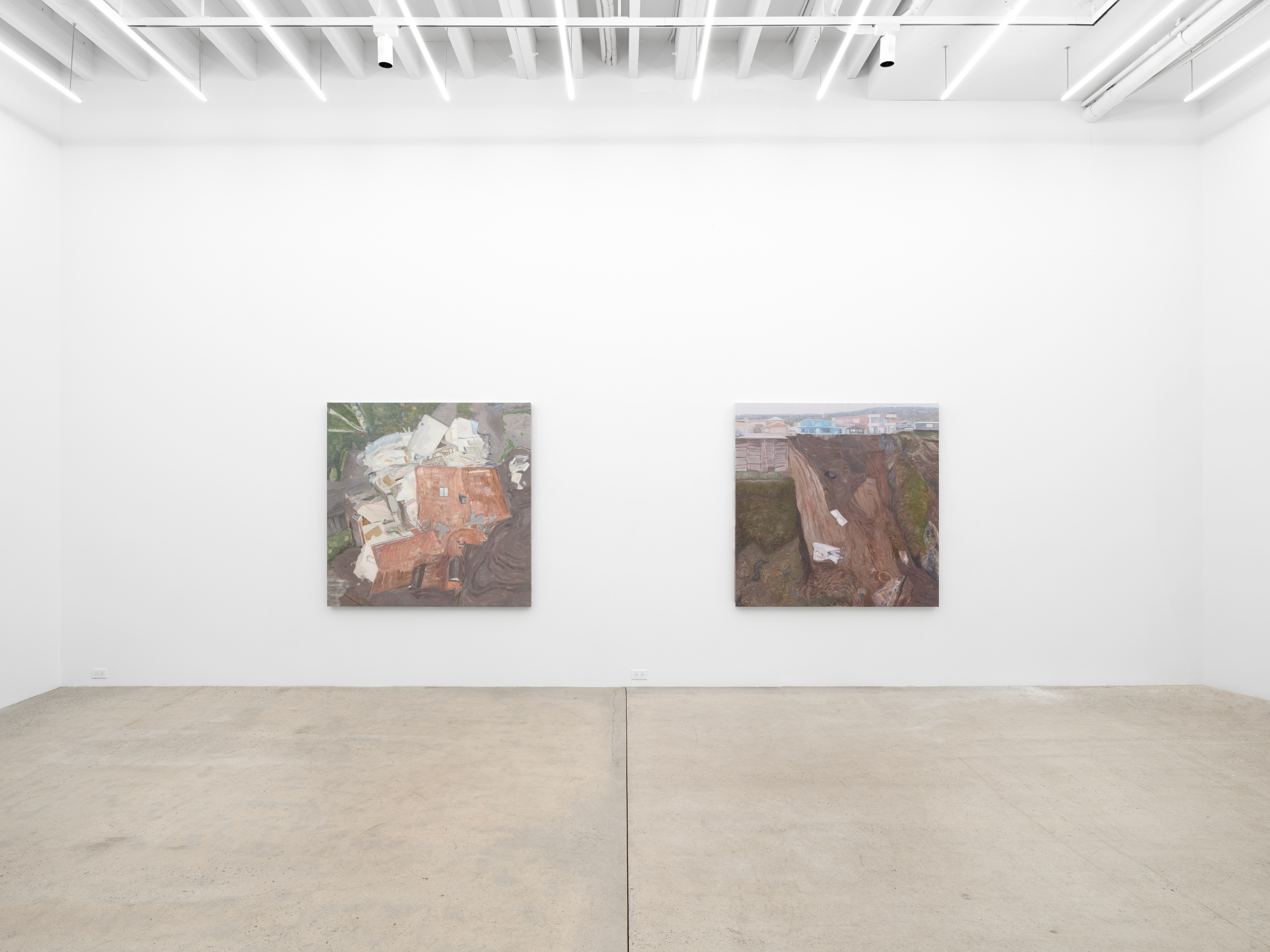 Installation view, Rexy Tseng, Mouthful of Dirty Copper, Magenta Plains, New York, NY, 2024