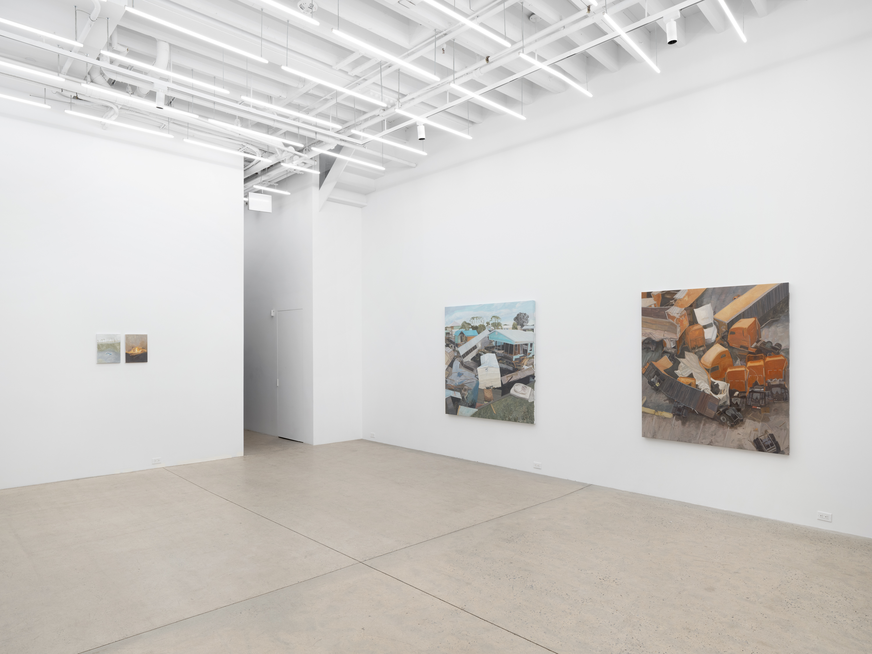 Installation view, Rexy Tseng, Mouthful of Dirty Copper, Magenta Plains, New York, NY, 2024