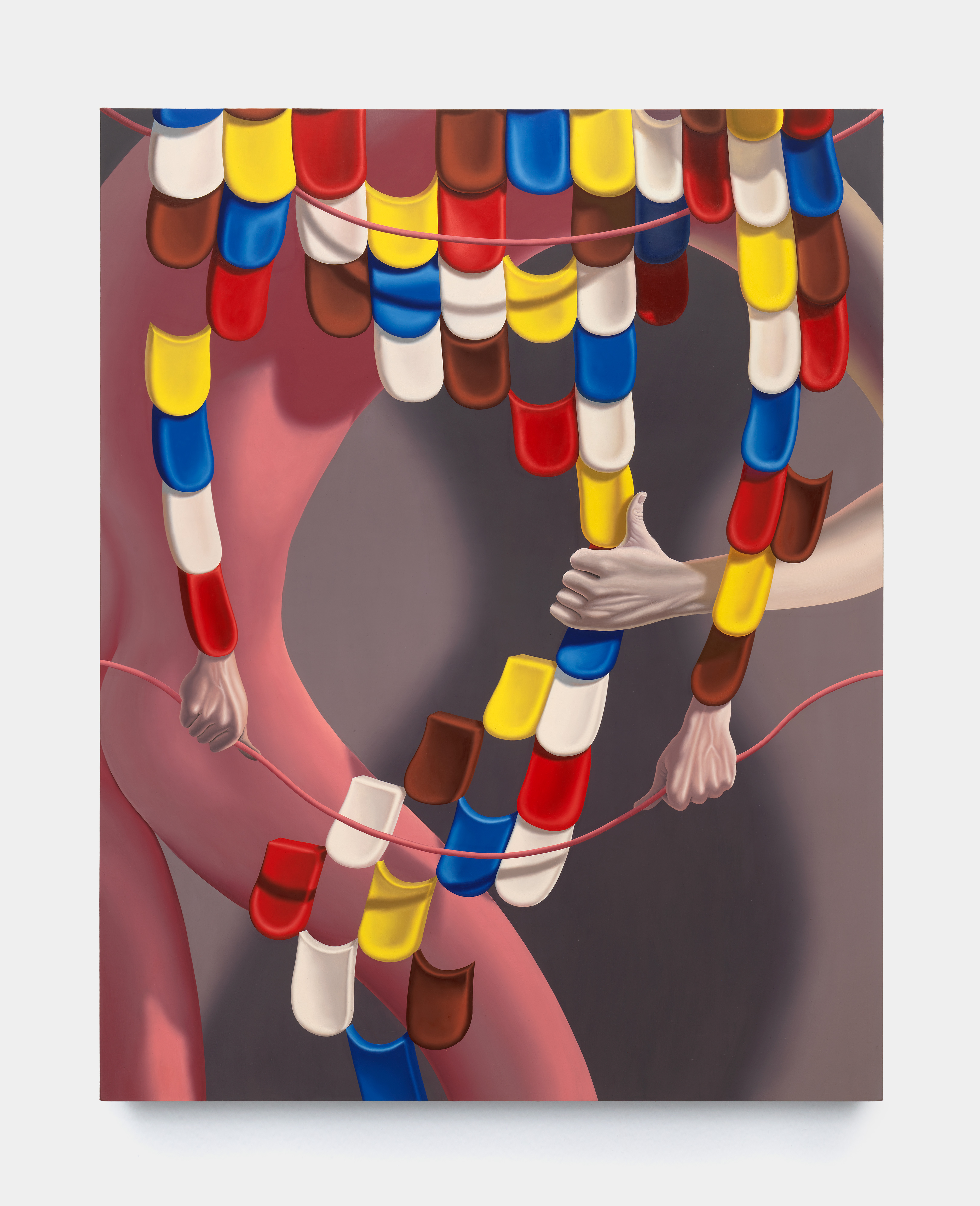 Sascha Braunig, Ego, 2026, Oil on linen over panel, 54 x 42 in.