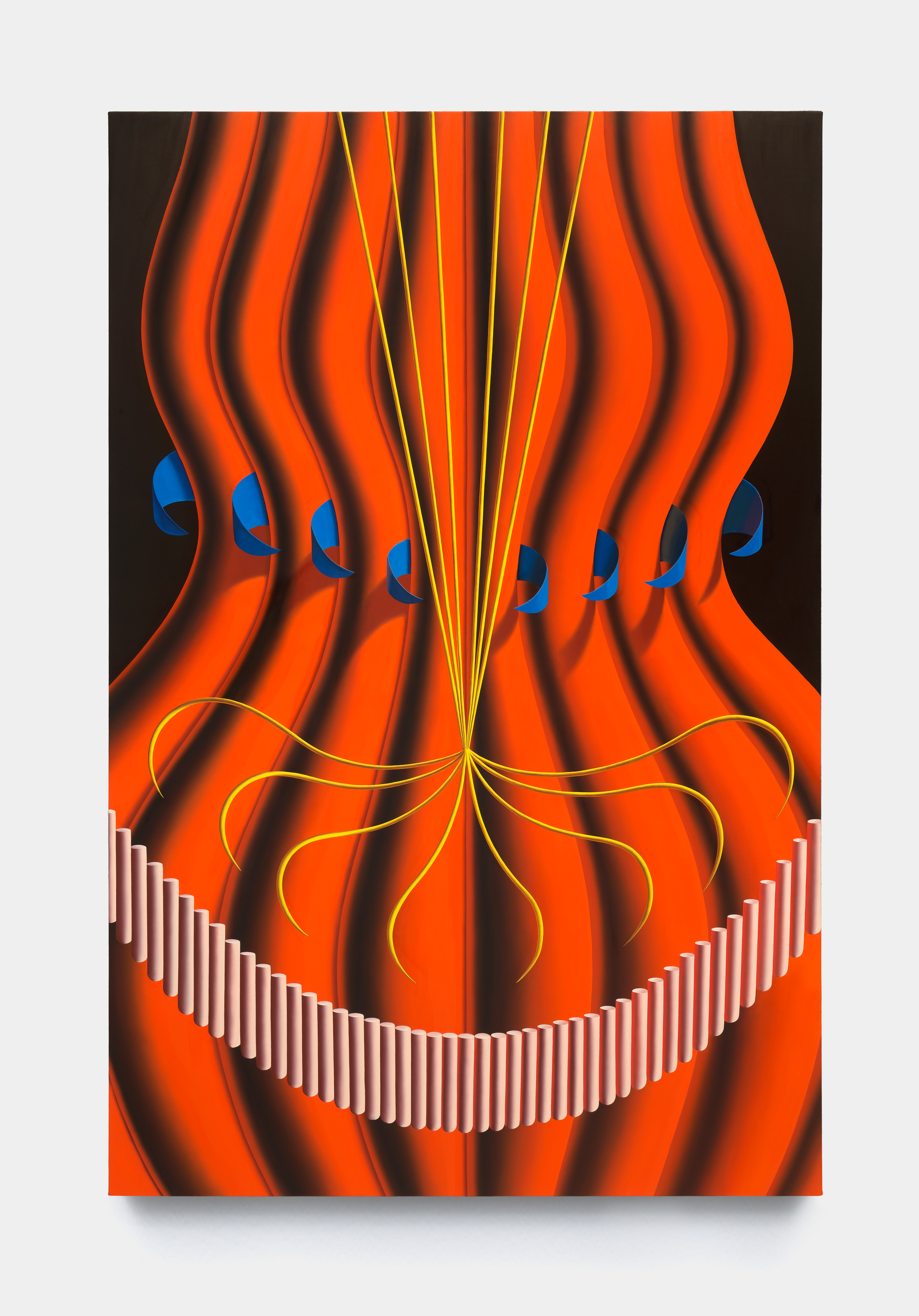 Sascha Braunig, Heart Hold, 2025, Oil on linen over panel, 70 x 46 in.