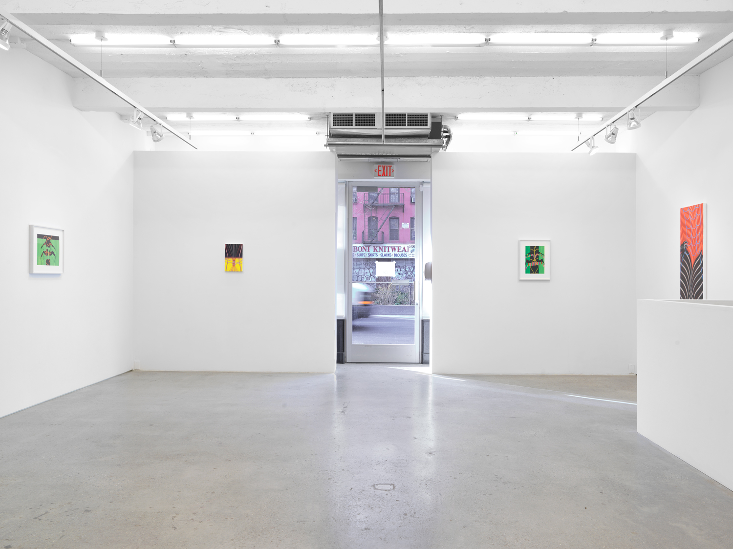 Installation view, Sascha Braunig: Lay Figure, Magenta Plains, New York, NY 2022.