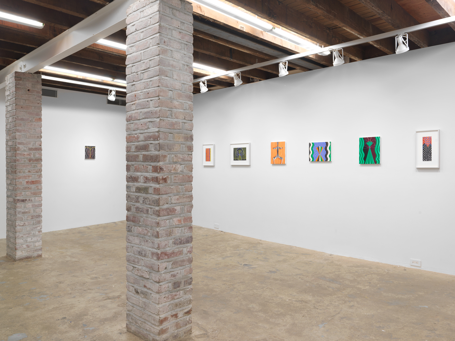 Installation view, Sascha Braunig: Lay Figure, Magenta Plains, New York, NY 2022.