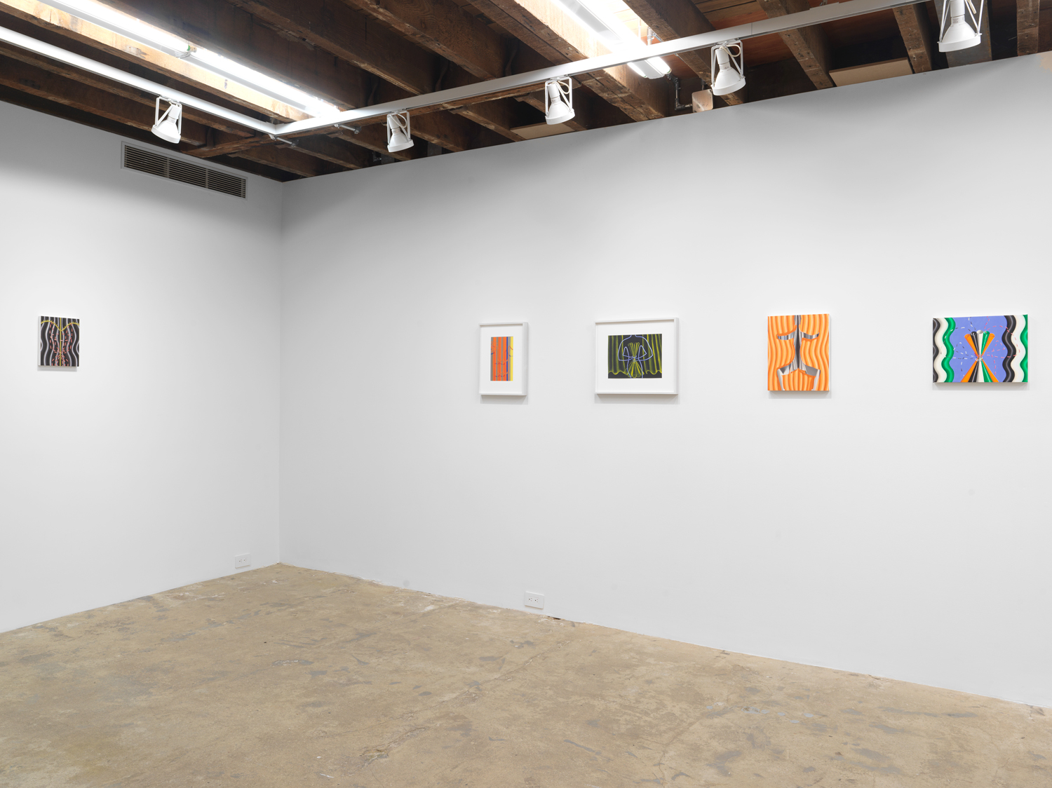 Installation view, Sascha Braunig: Lay Figure, Magenta Plains, New York, NY 2022.