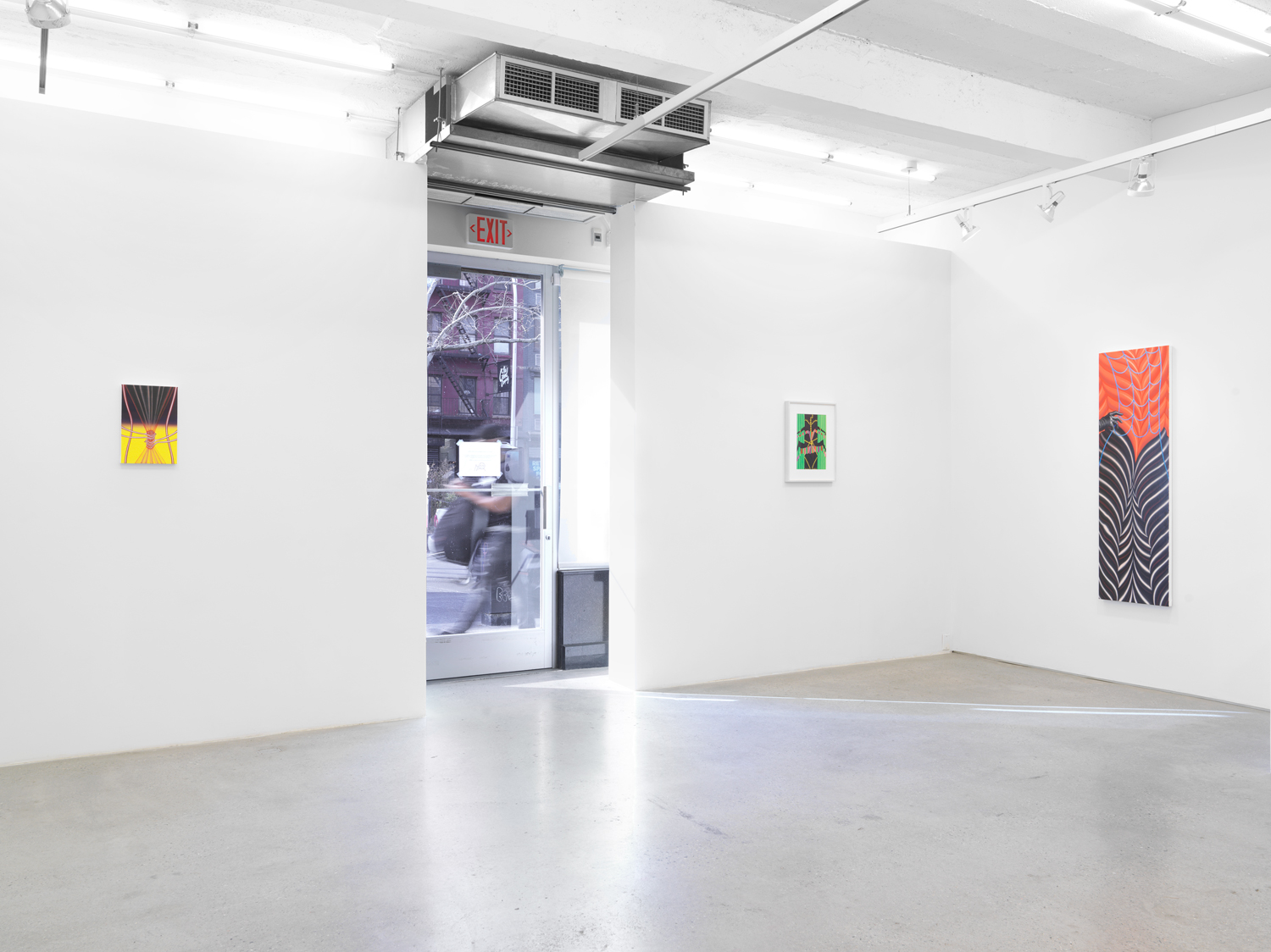 Installation view, Sascha Braunig: Lay Figure, Magenta Plains, New York, NY 2022.