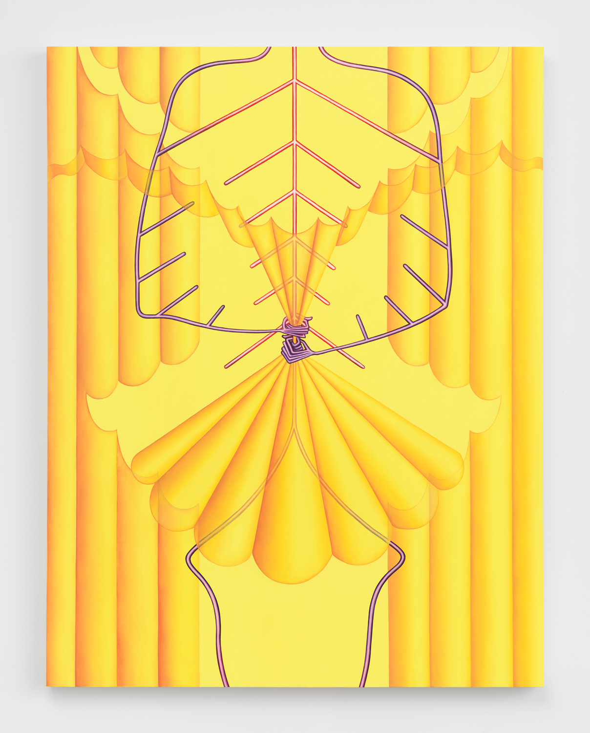 Sascha Braunig, Lay Figure, 2021, Oil on linen over panel, 54h x 42w in.