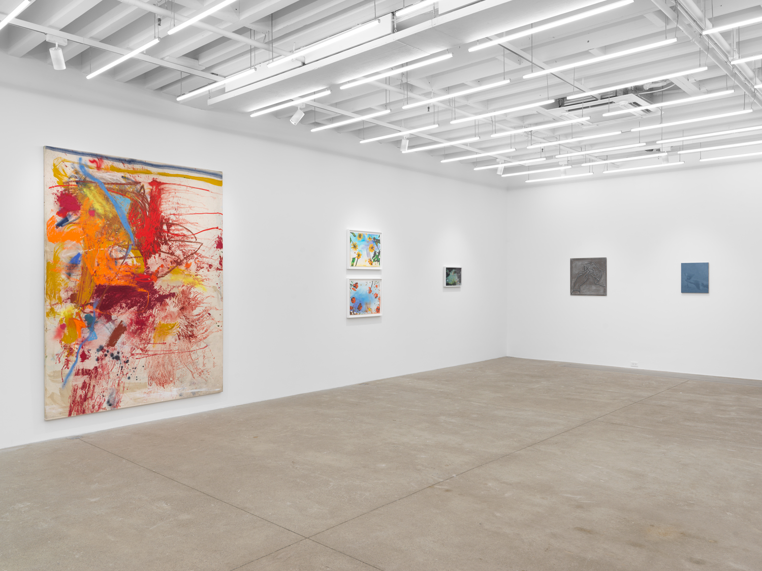 Installation view, Swim Hole, Magenta Plains, New York, NY 2024