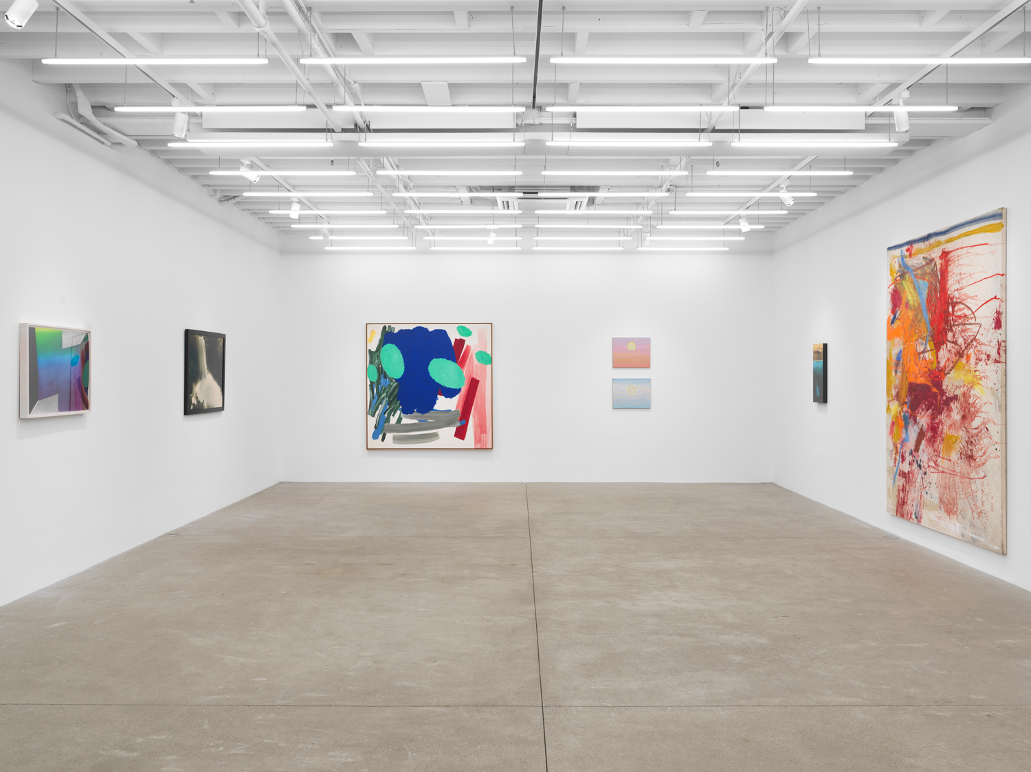 Installation view, Swim Hole, Magenta Plains, New York, NY 2024