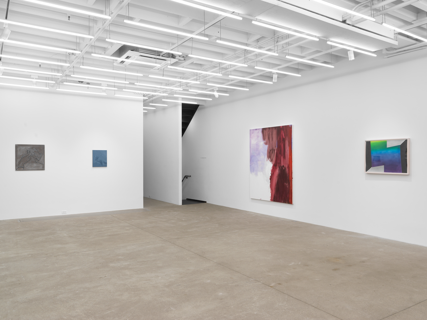 Installation view, Swim Hole, Magenta Plains, New York, NY 2024