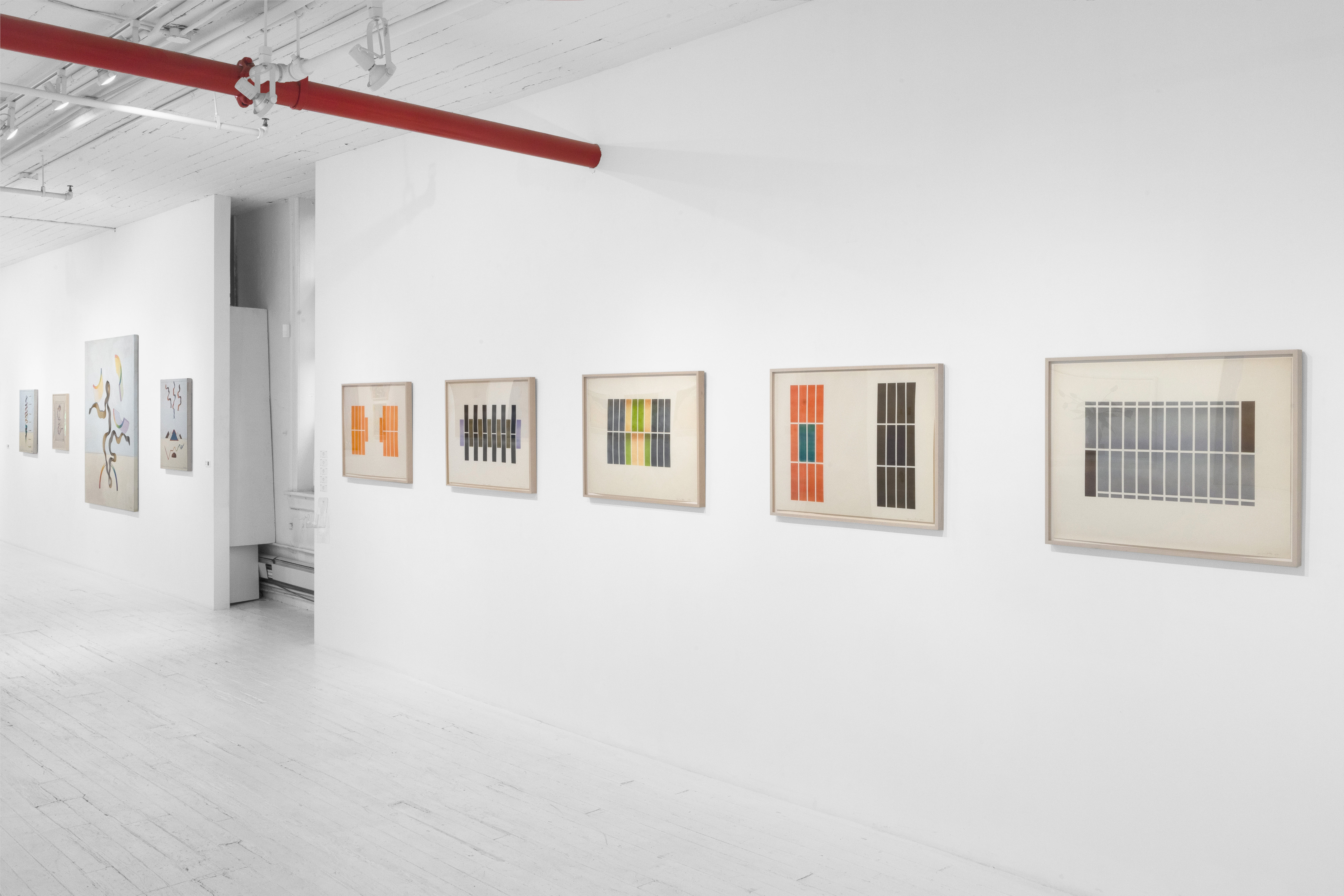 Installation view, That '70s Show: Don Dudley, Eric Firestone Gallery Loft, New York, NY, 2024