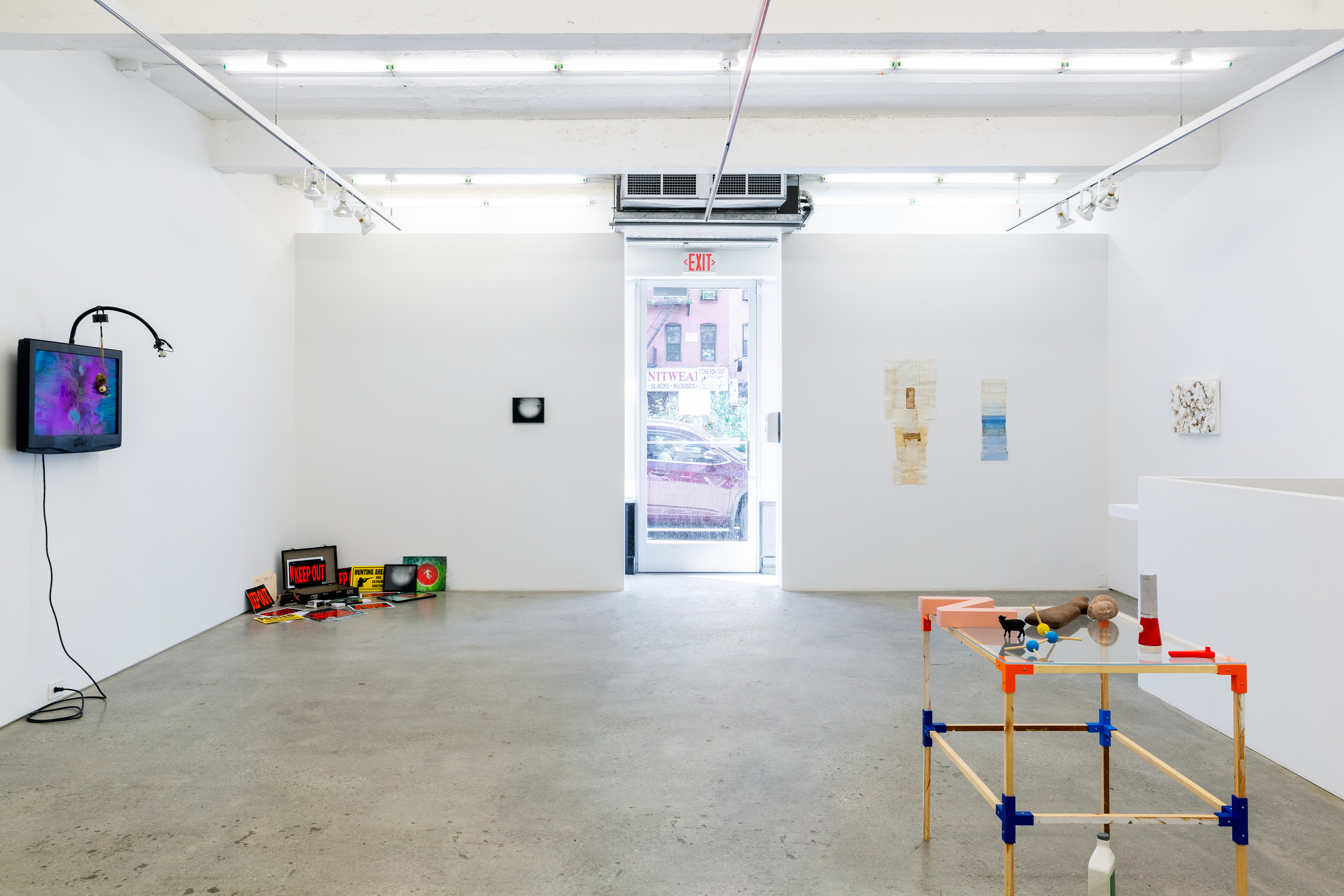 Installation view, The Secret Life of Objects, Magenta Plains, New York, NY 2021.