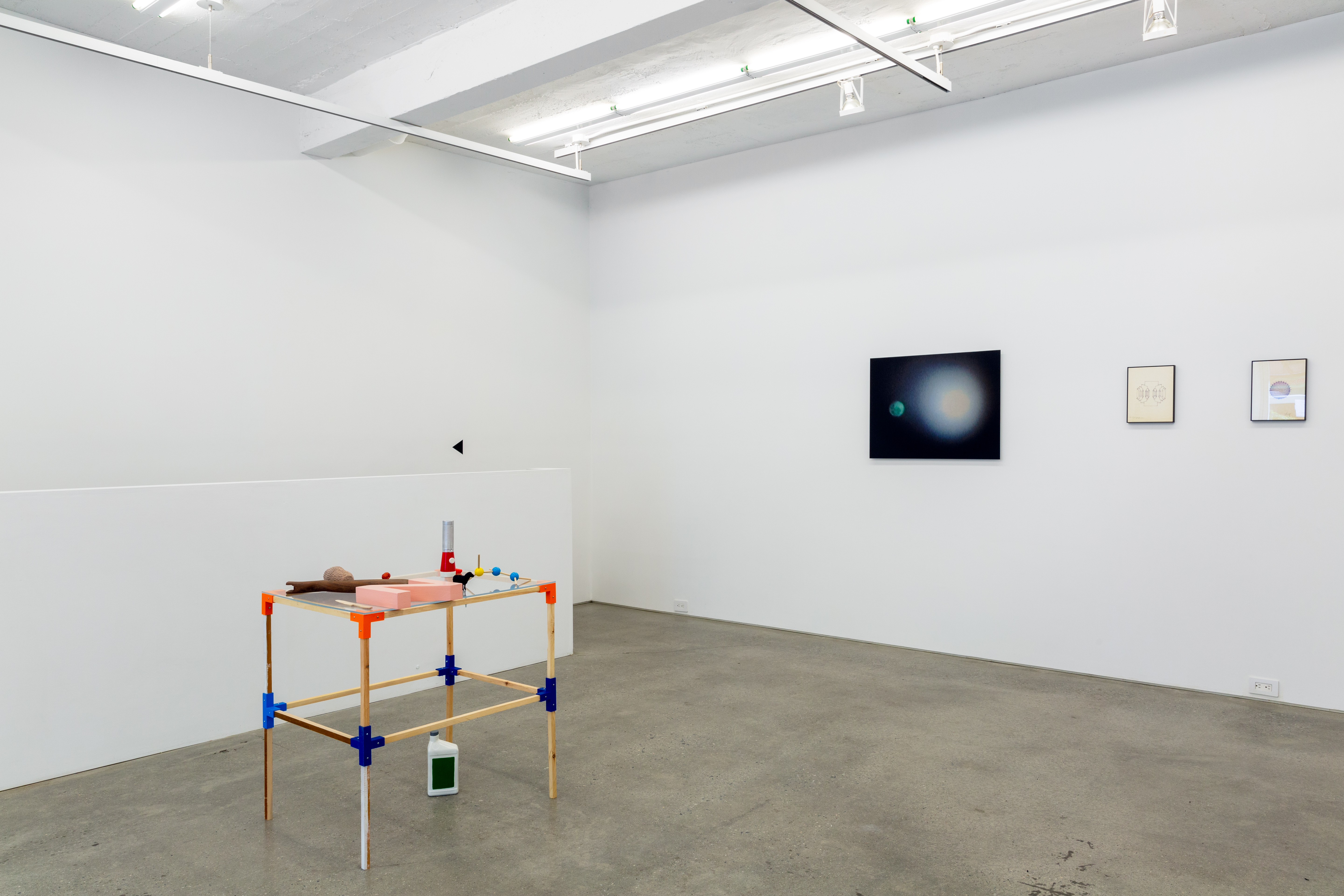 Installation view, The Secret Life of Objects, Magenta Plains, New York, NY 2021.