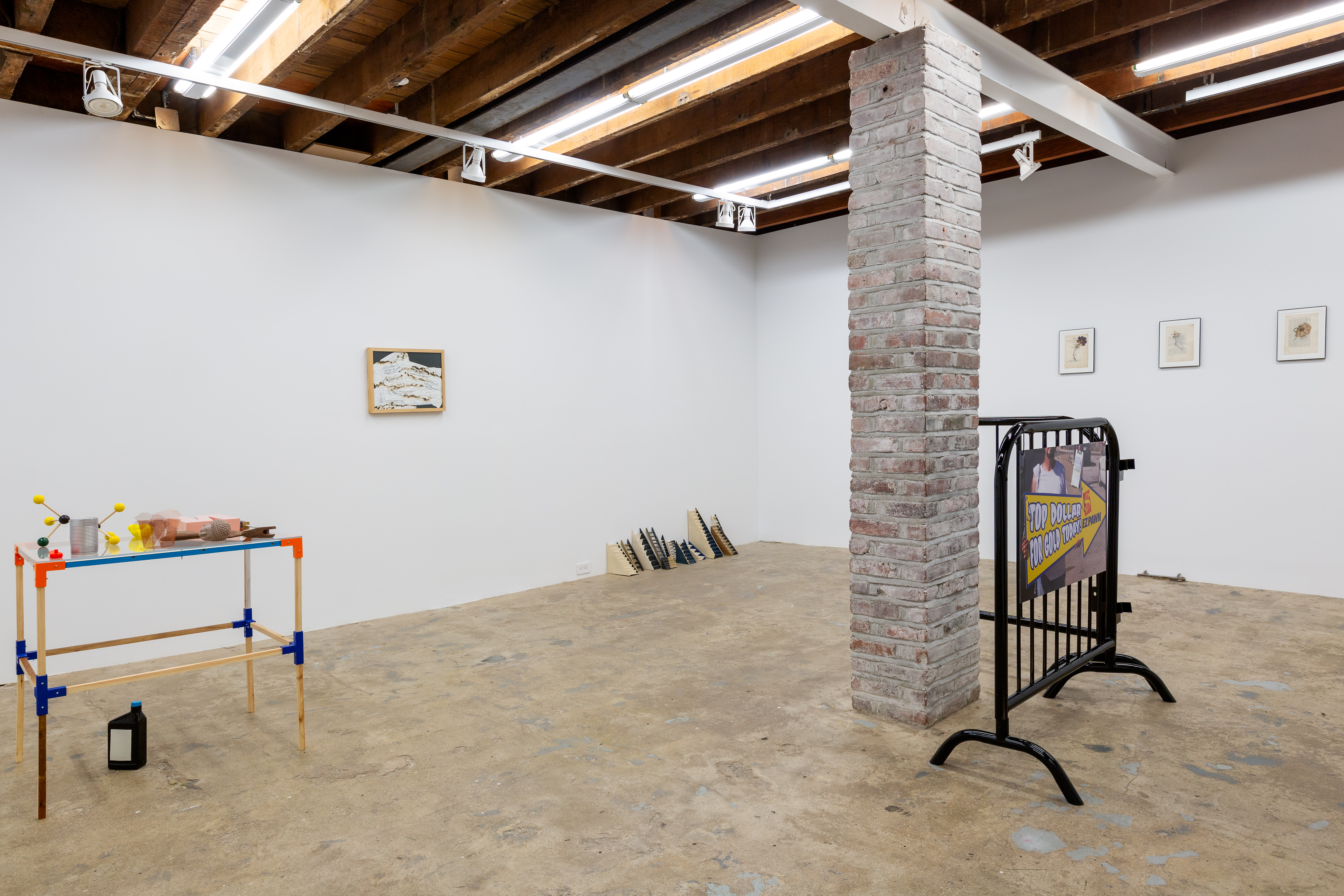 Installation view, The Secret Life of Objects, Magenta Plains, New York, NY 2021.