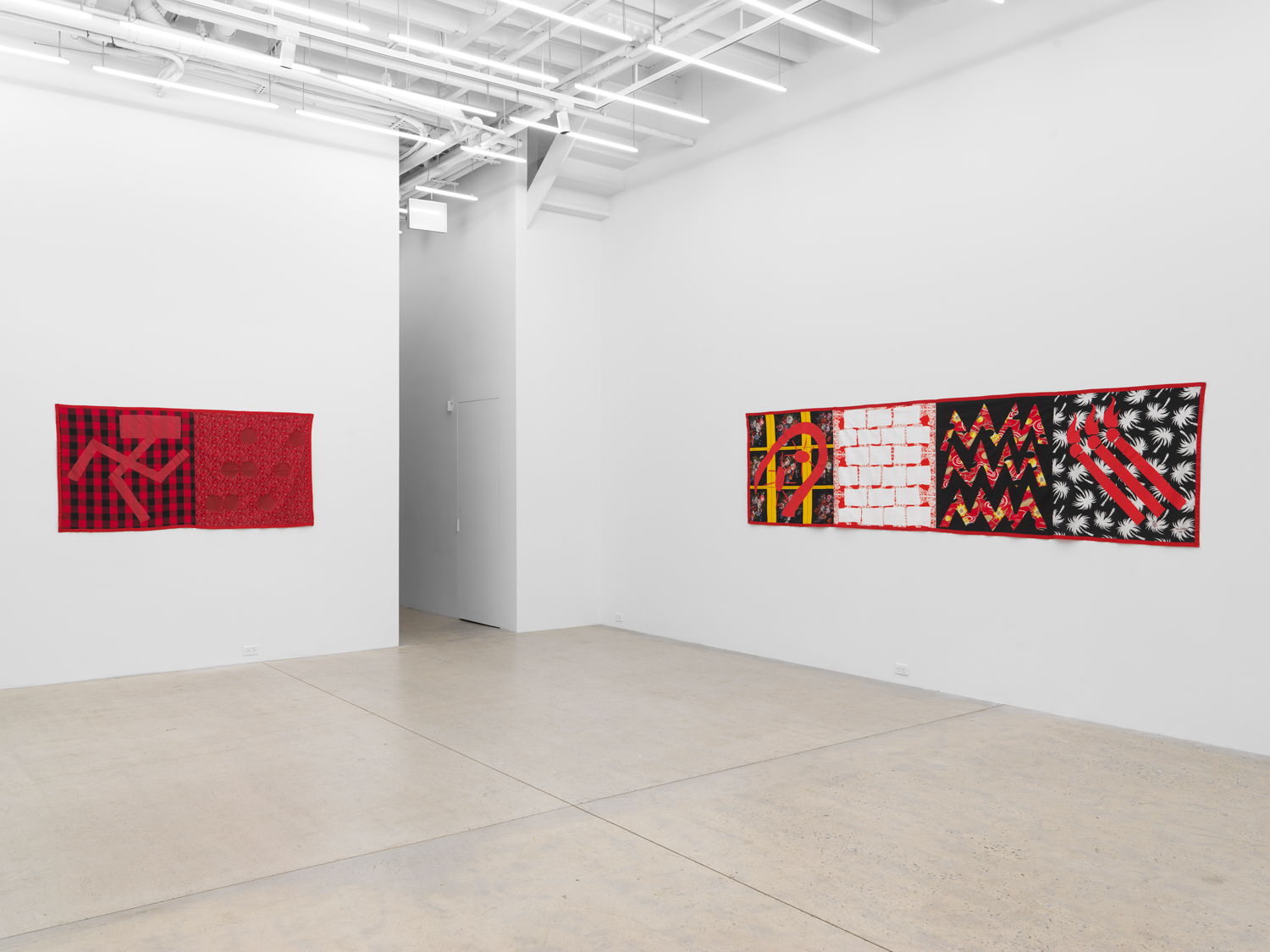 Installation view, Tina Girouard: Conflicting Evidence, Magenta Plains, New York, NY, 2024