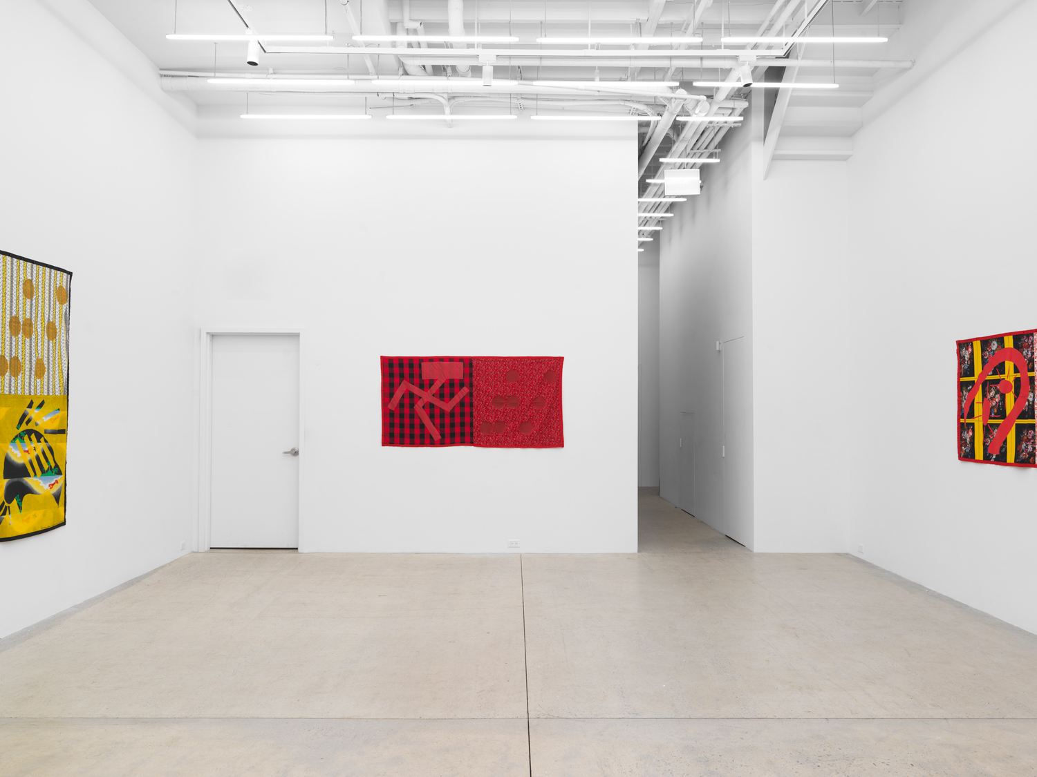 Installation view, Tina Girouard: Conflicting Evidence, Magenta Plains, New York, NY, 2024