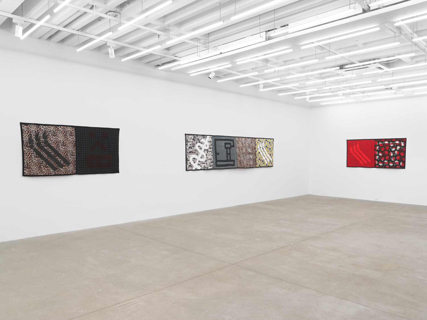 Installation view, Tina Girouard: Conflicting Evidence, Magenta Plains, New York, NY, 2024