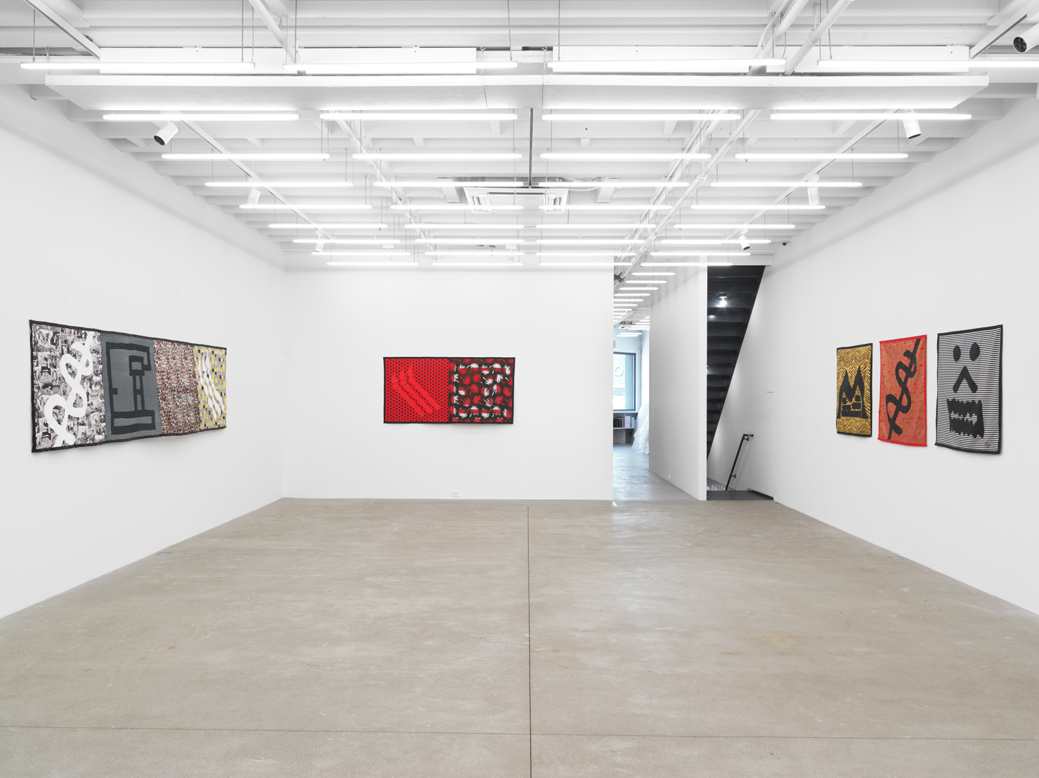 Installation view, Tina Girouard: Conflicting Evidence, Magenta Plains, New York, NY, 2024