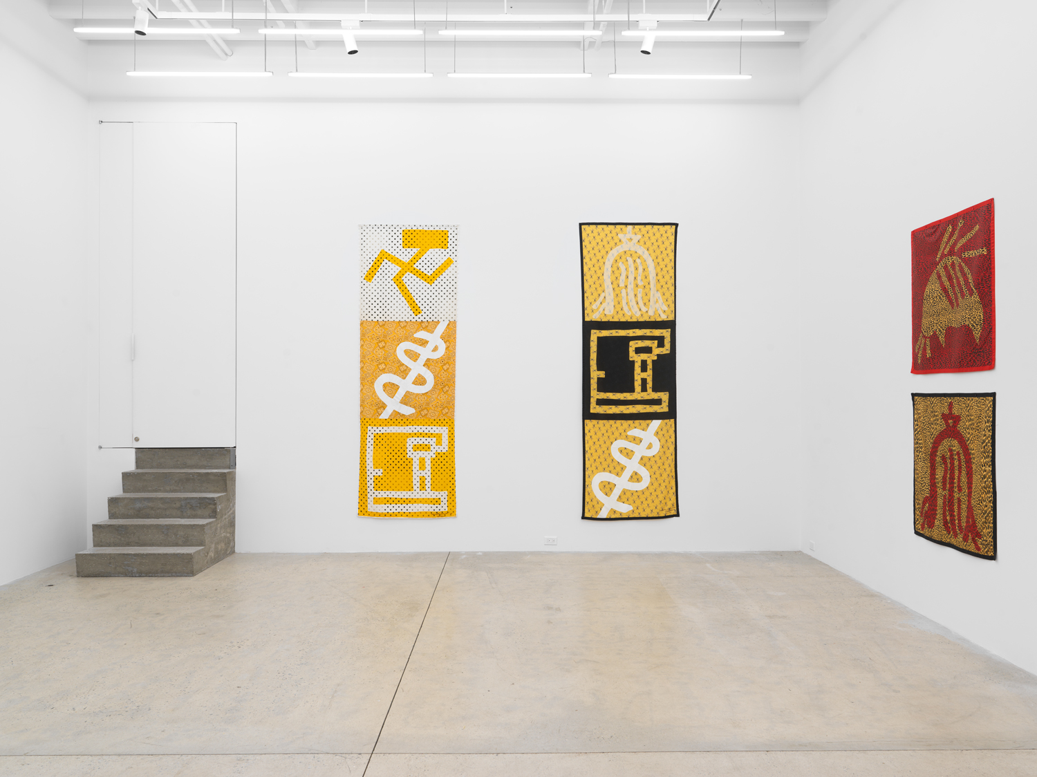 Installation view, Tina Girouard: Conflicting Evidence, Magenta Plains, New York, NY, 2024