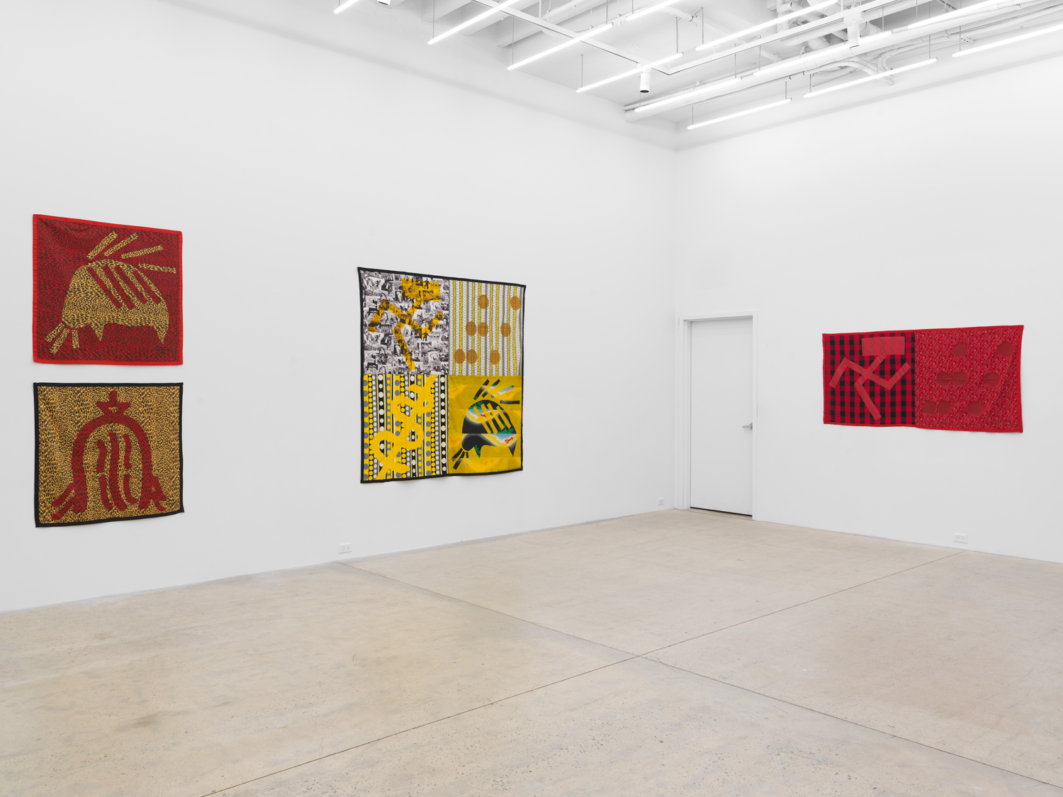 Installation view, Tina Girouard: Conflicting Evidence, Magenta Plains, New York, NY, 2024