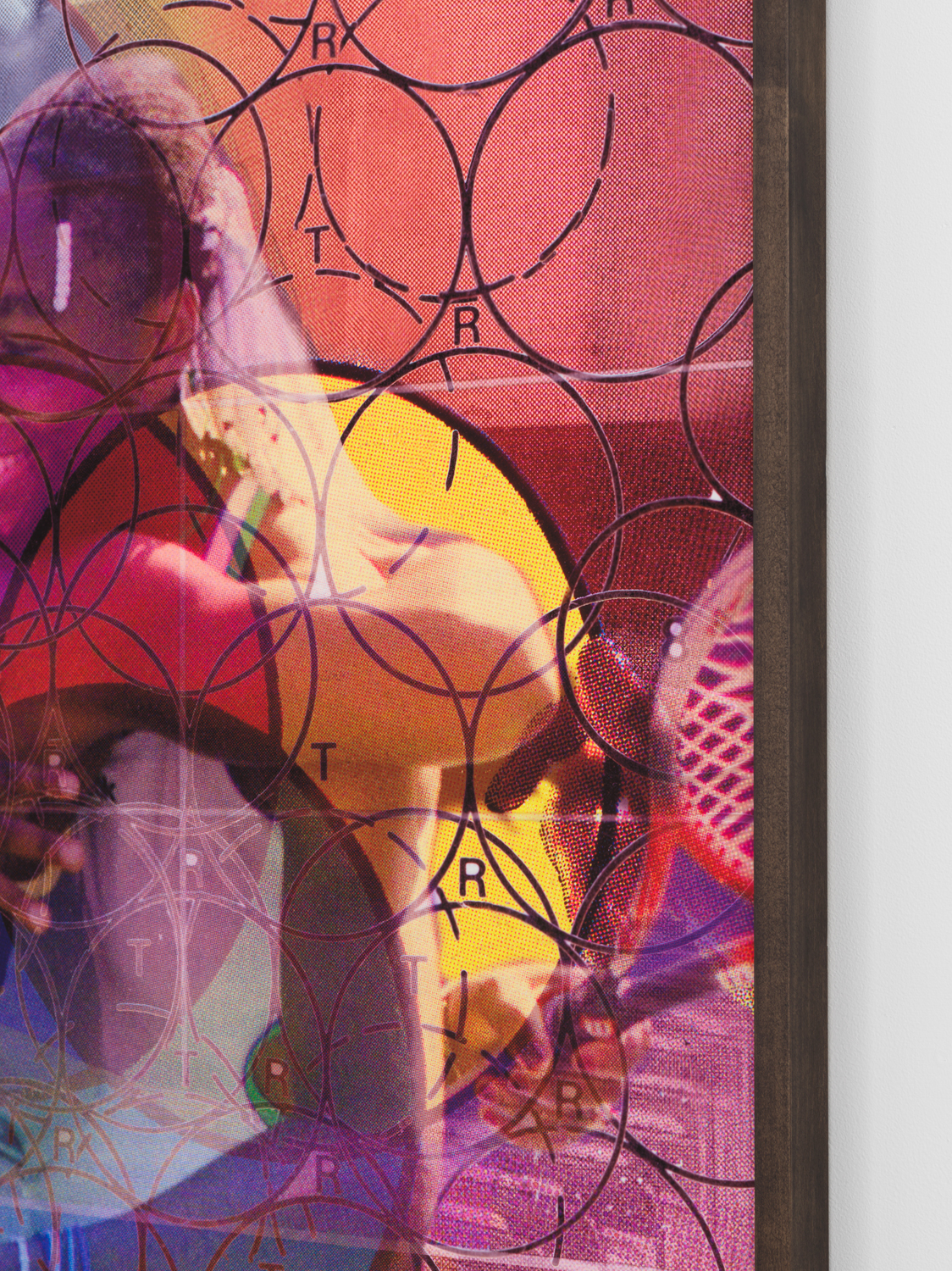 Jibade-Khalil Huffman, TRT (detail), 2020, Archival inkjet print, 36.70h x 38.60w in.