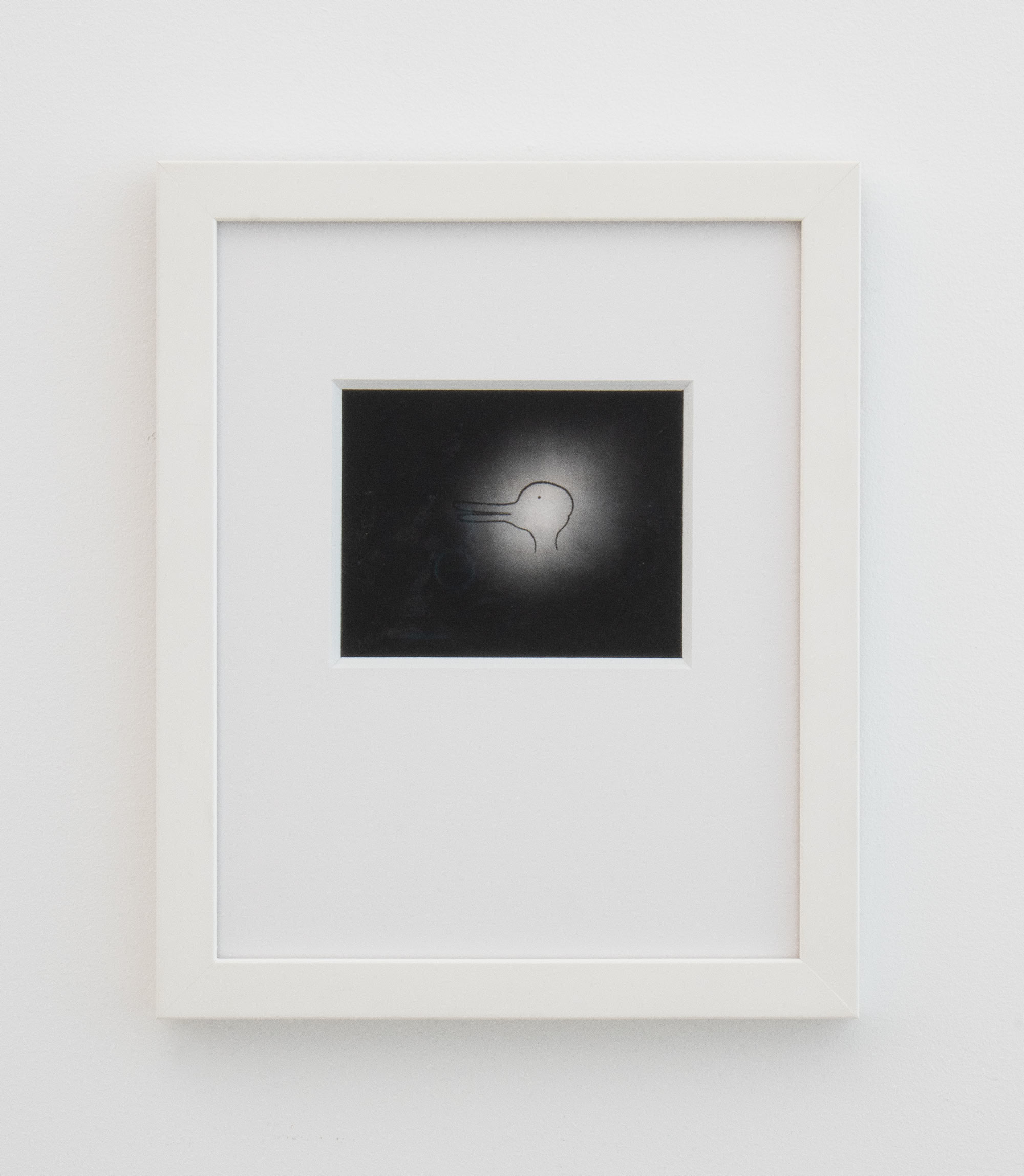 Barbara Ess, (Duck / Bunny), 1988-2006, Positive - Negative Polaroid, Unframed: 3 1/2 x 4 1/2 in., Framed: 11 x 9 x 1 in.