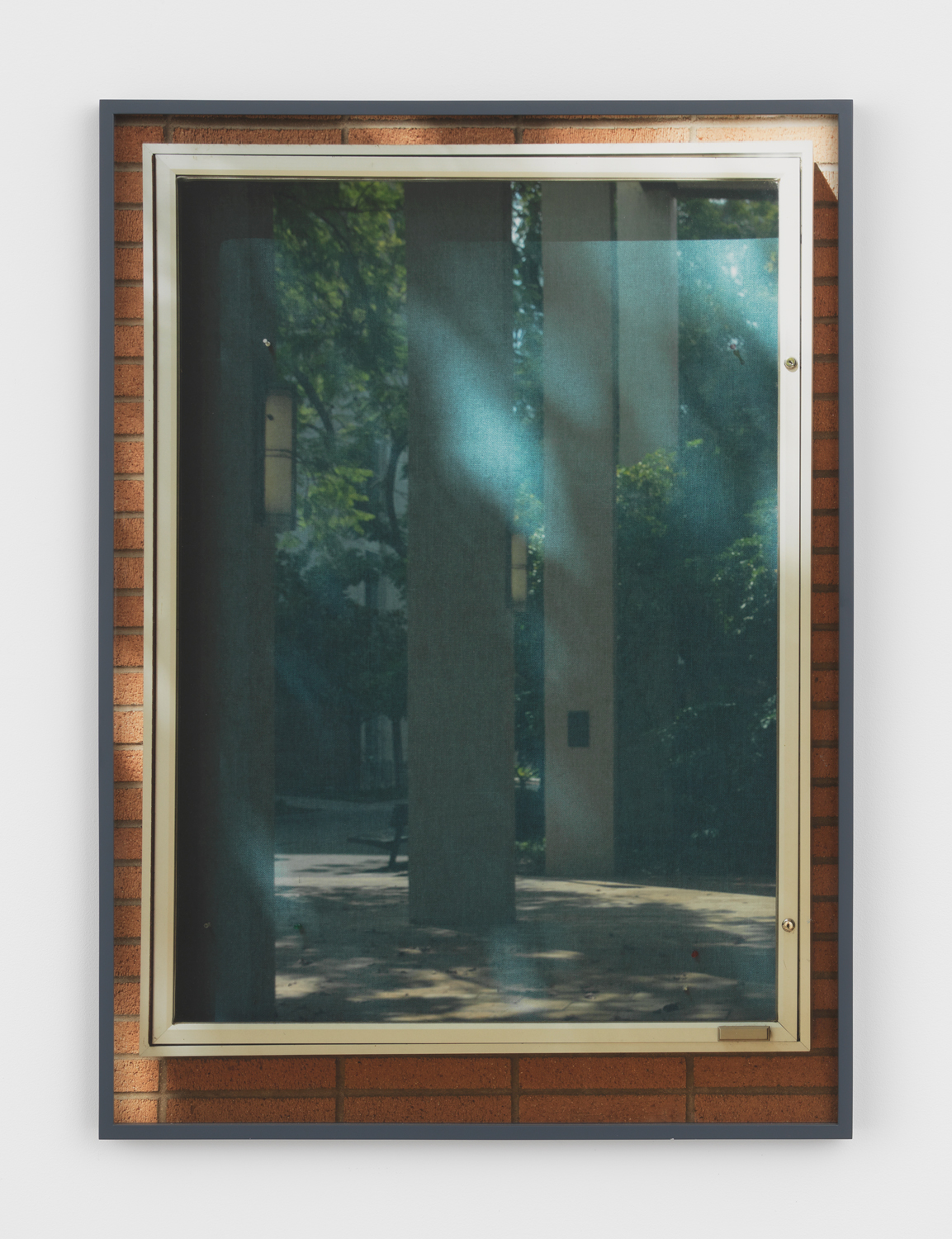 Jennifer Bolande, Bulletin Board (L) at 3:00pm, 2018, Archival Pigment Print, 36 5/8 x 26 1/2 x 1 1/2 in., Edition of 2 + 1 AP (#1/2)