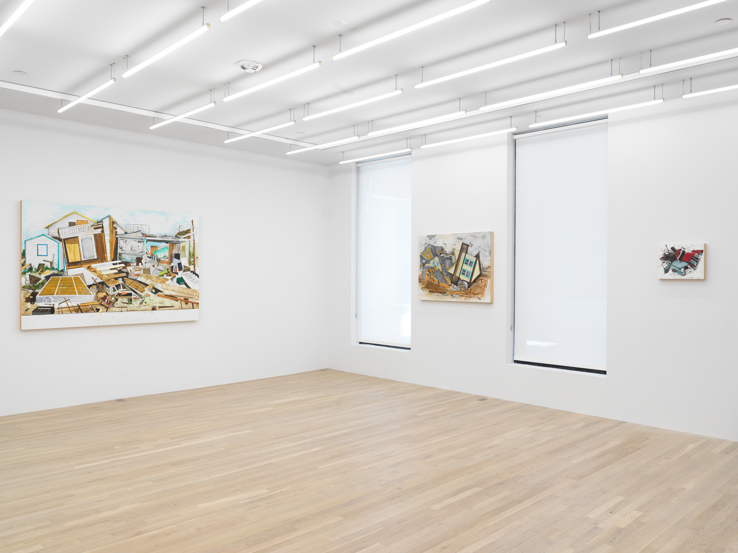 Installation view, William Wegman: A Number of Problems, Magenta Plains, New York, NY 2023.