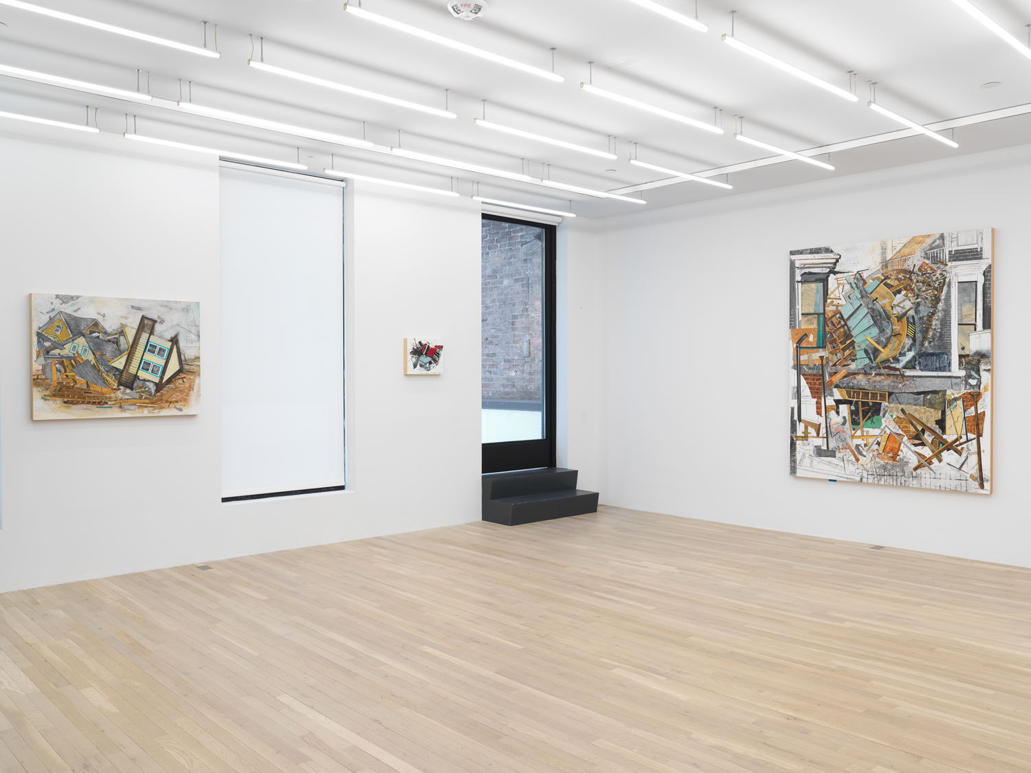 Installation view, William Wegman: A Number of Problems, Magenta Plains, New York, NY 2023.