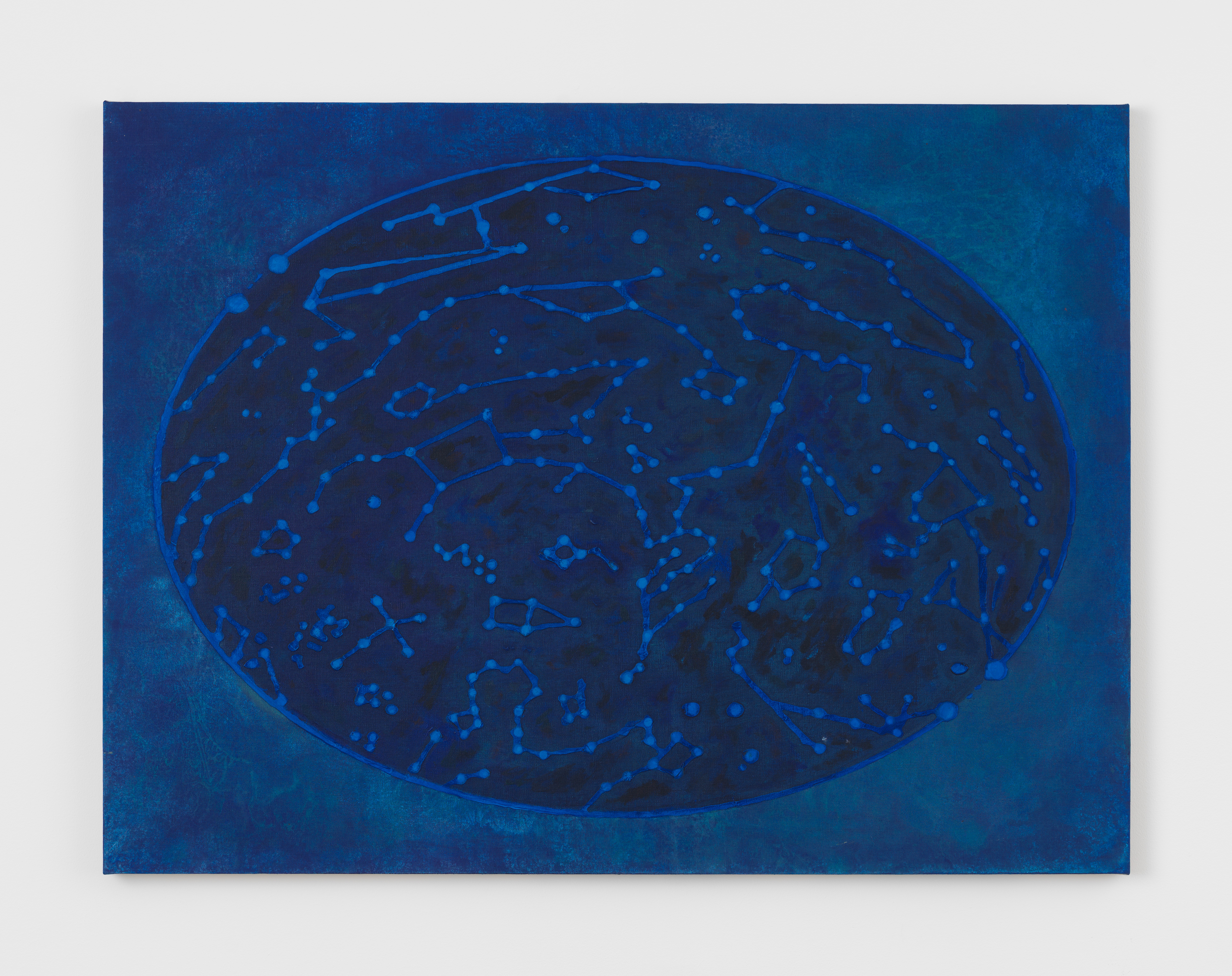 Zach Bruder, Engineer, 2025, Acrylic and Flashe on linen over panel, 30 x 40 in.